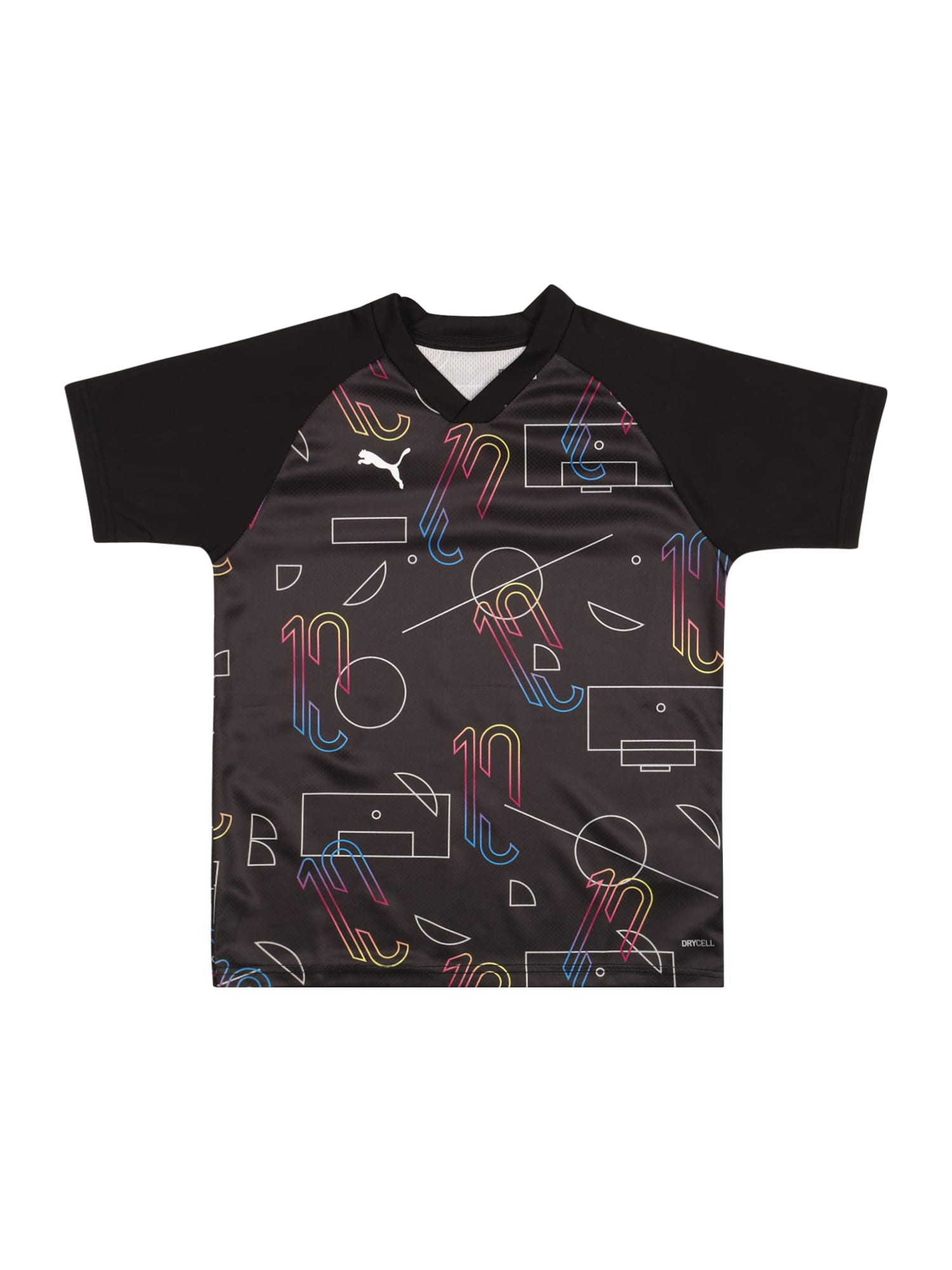 PUMA Funkcionalna majica  mešane barve / črna