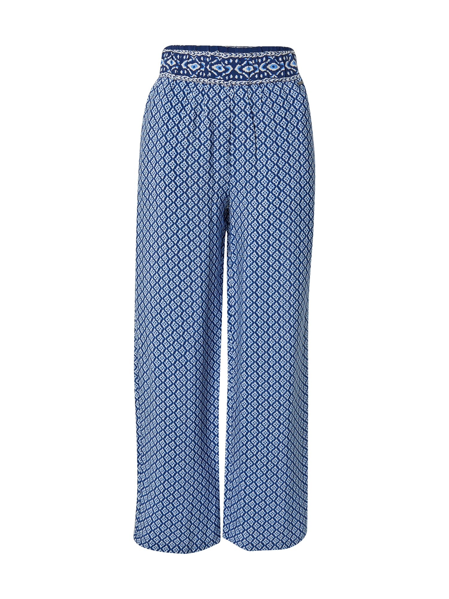 Pepe Jeans Hlače 'Maggie'  modra / bela