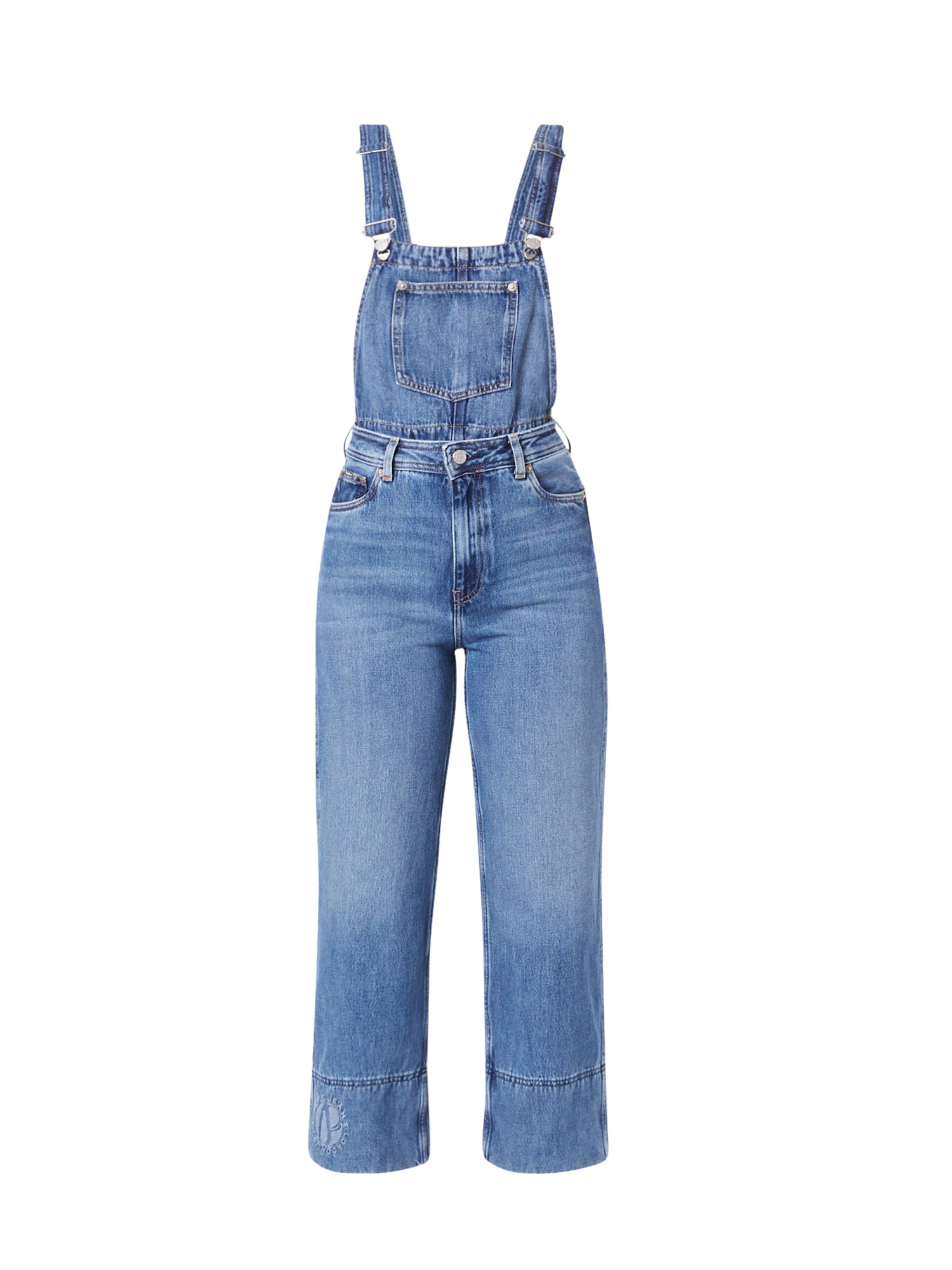 Pepe Jeans Kavbojke z naramnicami 'SHAY ADAPT'  moder denim