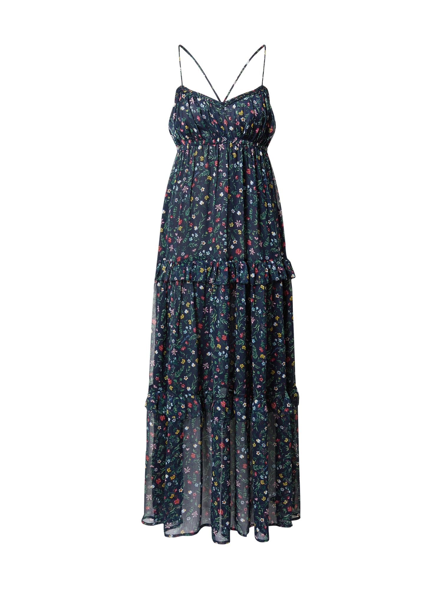 Pepe Jeans Poletna obleka 'Dara'  svetlo modra / temno modra / travnato zelena / bela