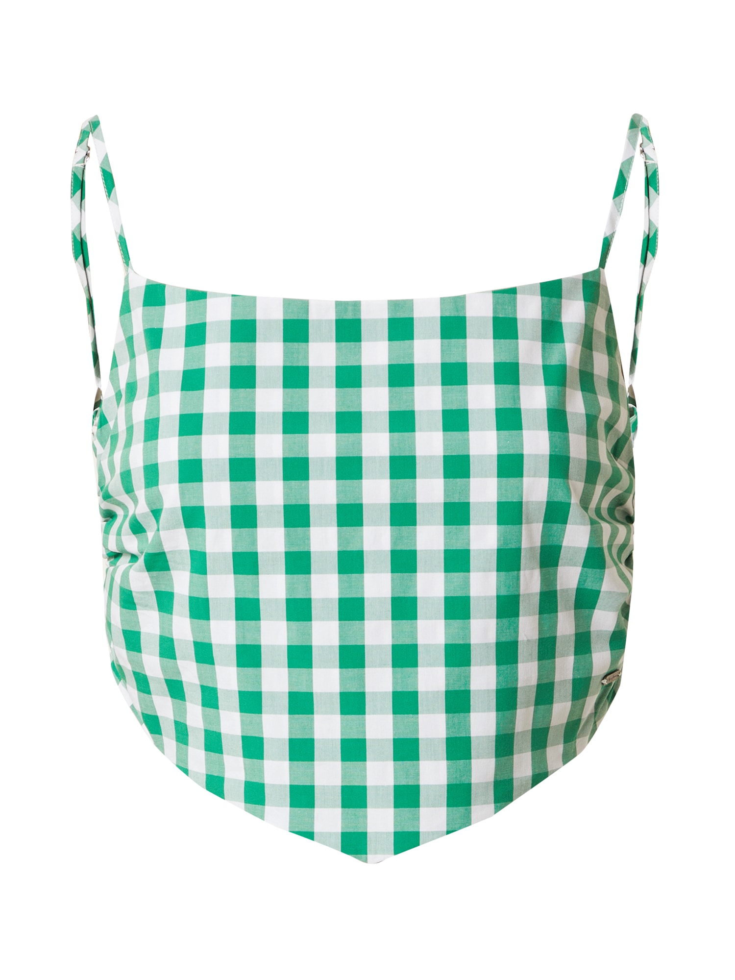 Pepe Jeans Top 'GETTIE'  zelena / bela