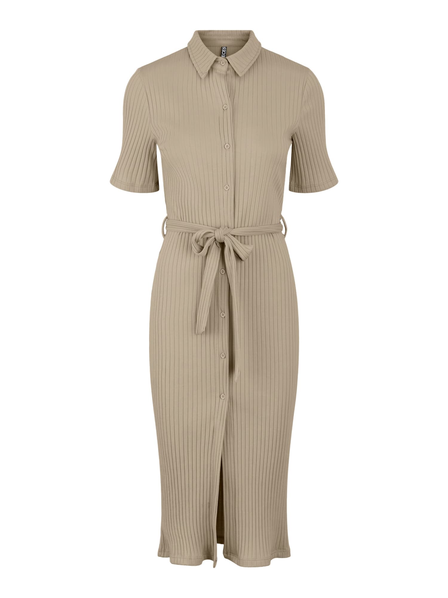Pieces Maternity Obleka 'Tiana'  greige