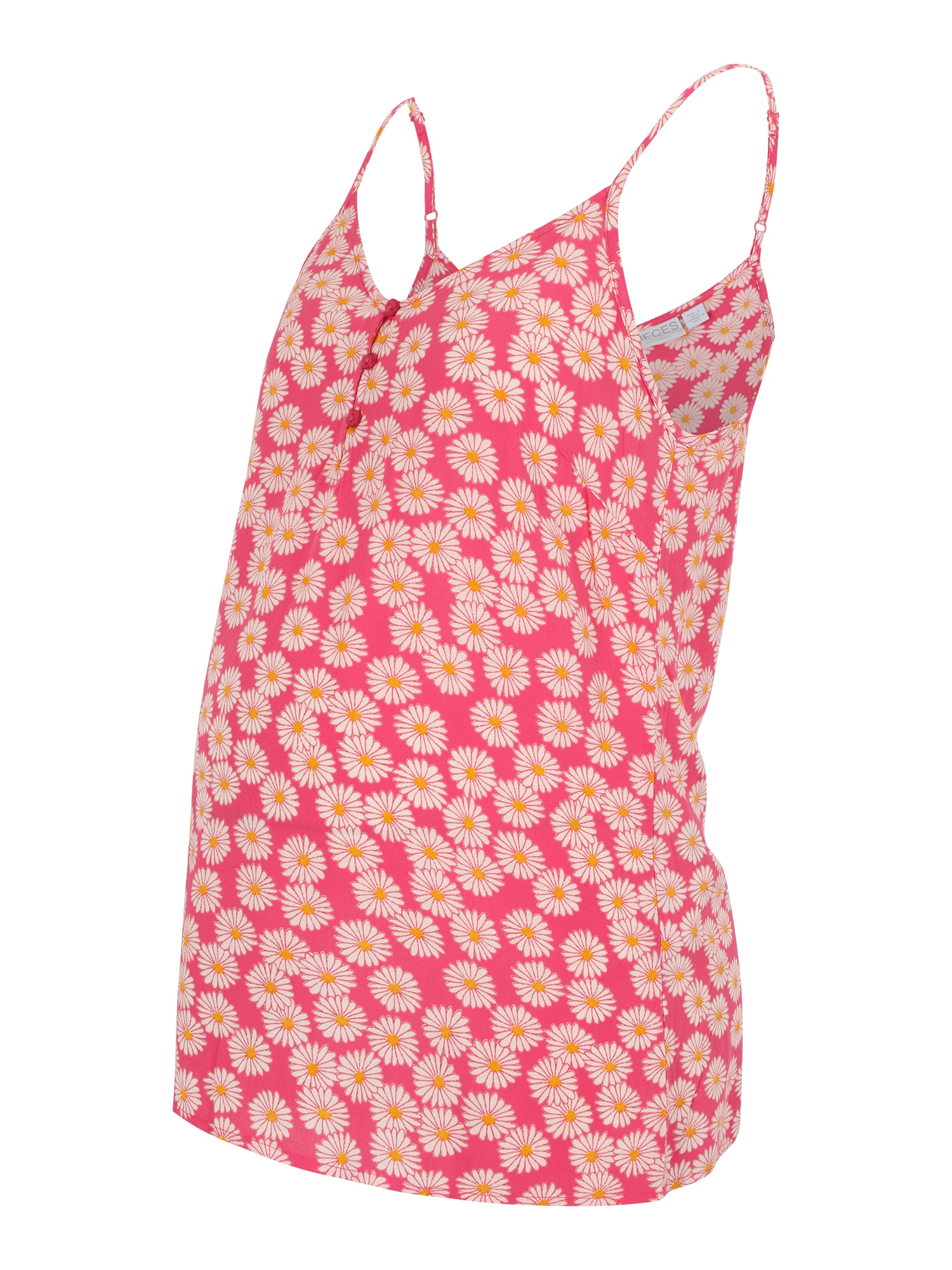 Pieces Maternity Top 'Nya'  kari / roza / off-bela