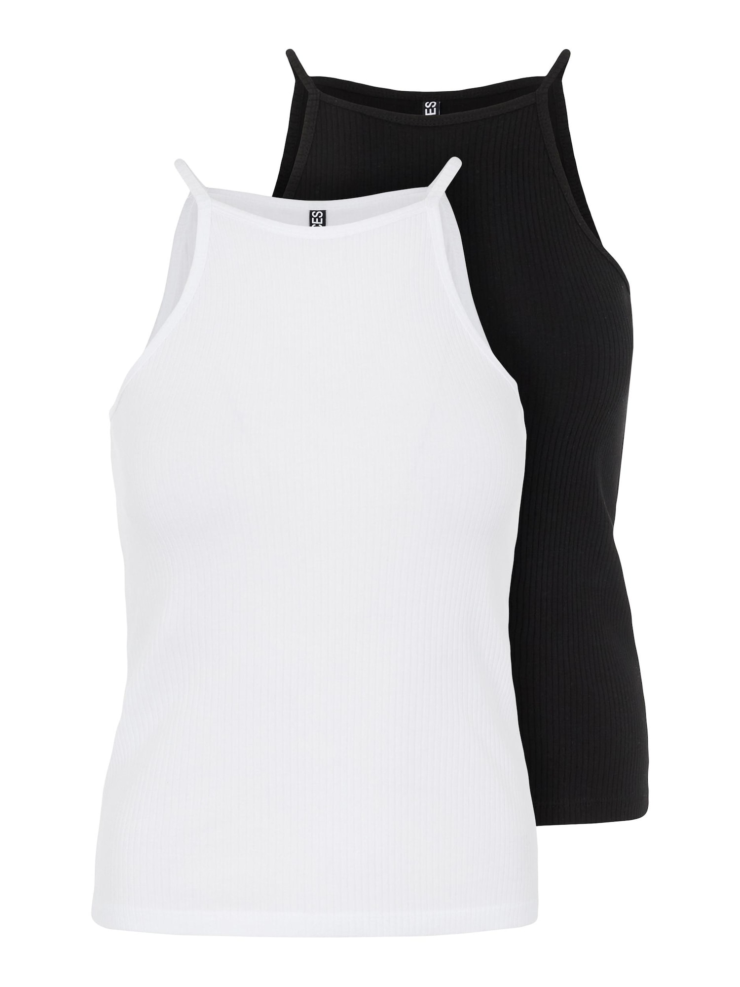 Pieces Petite Top 'Ardena'  črna / off-bela