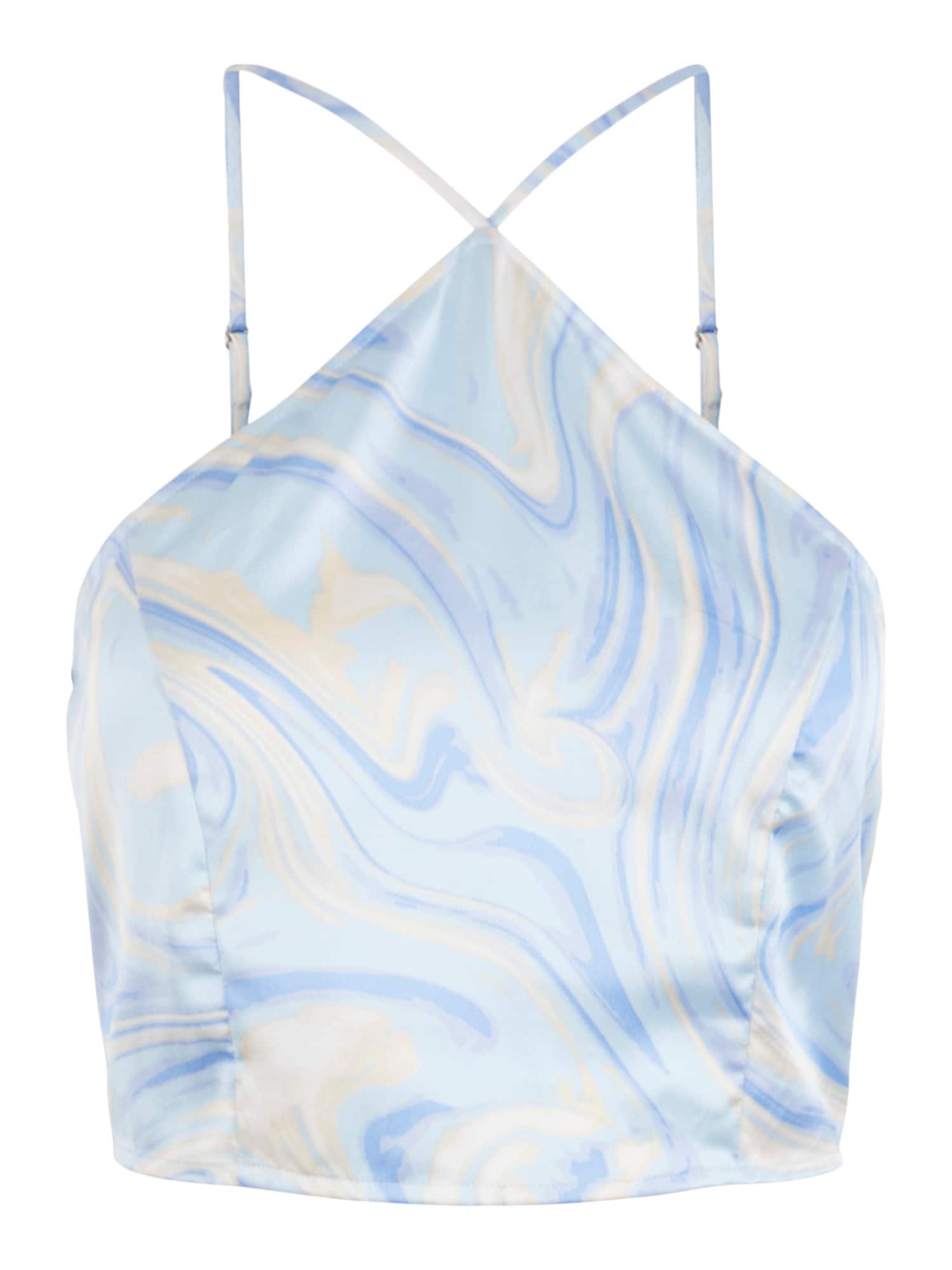 Pieces Petite Top  bela / naravno bela