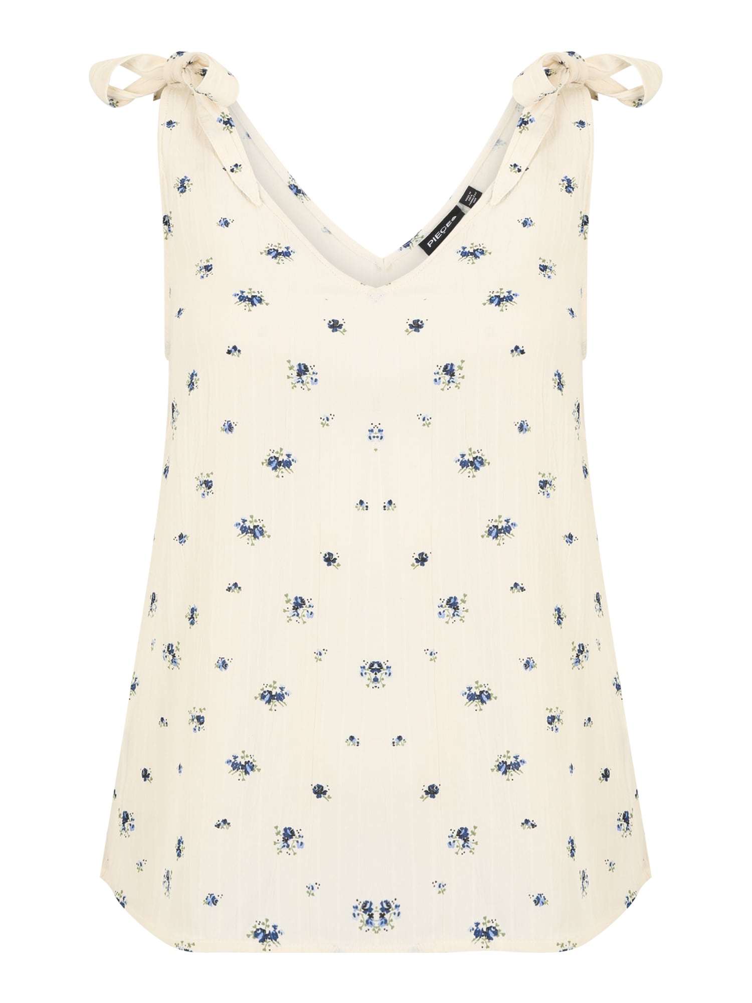 Pieces Tall Top 'Hea'  kremna / modra / zelena