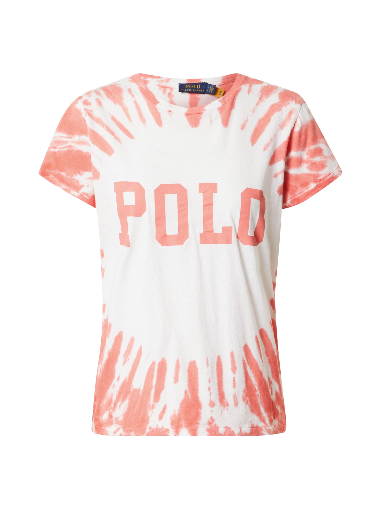 Polo Ralph Lauren Majica  pastelno rdeča / bela