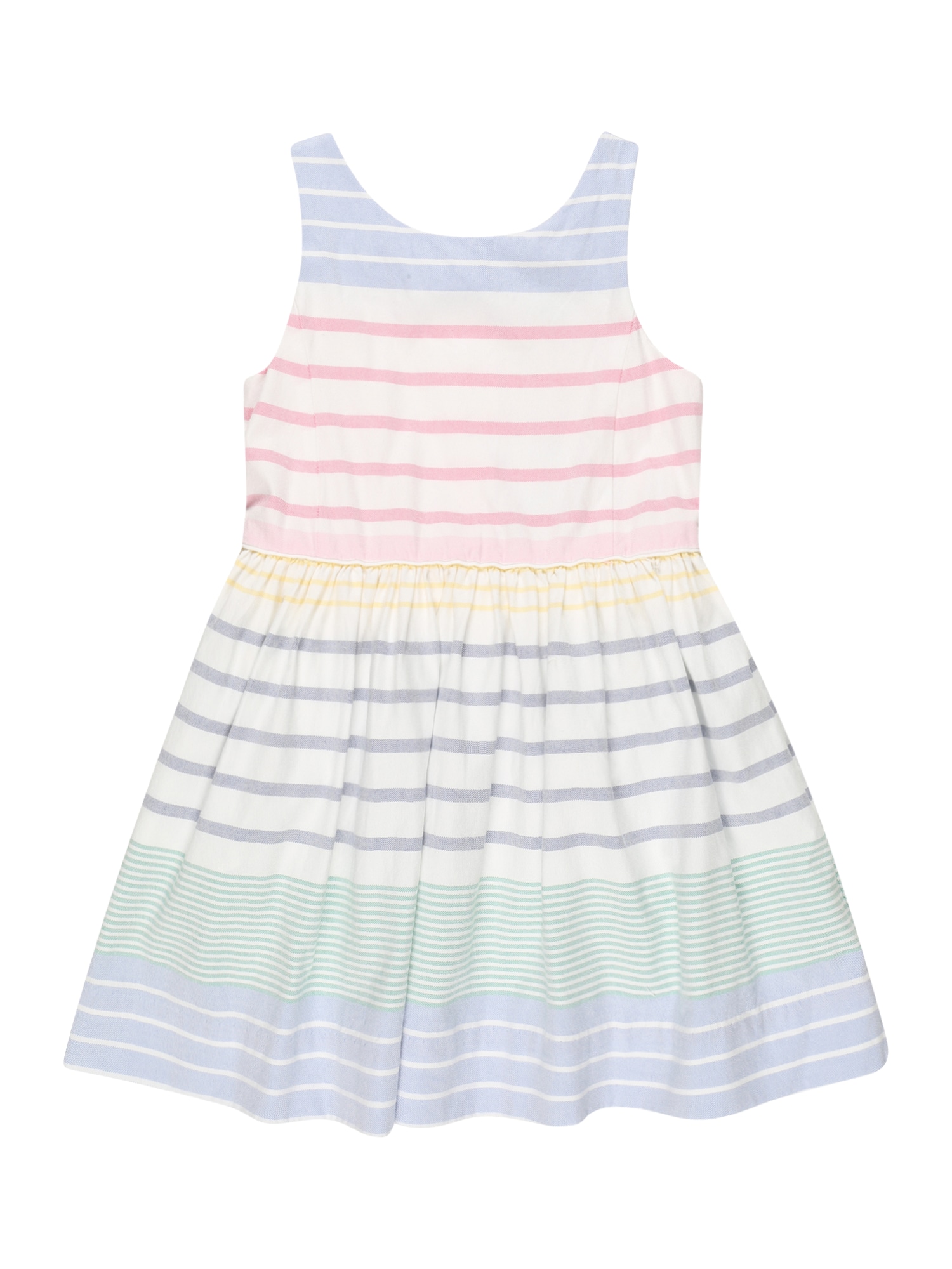 Polo Ralph Lauren Obleka  svetlo modra / zelena / svetlo roza / bela