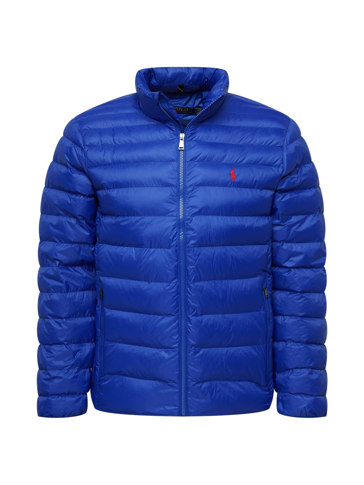Polo Ralph Lauren Prehodna jakna 'Terra'  kraljevo modra / rdeča