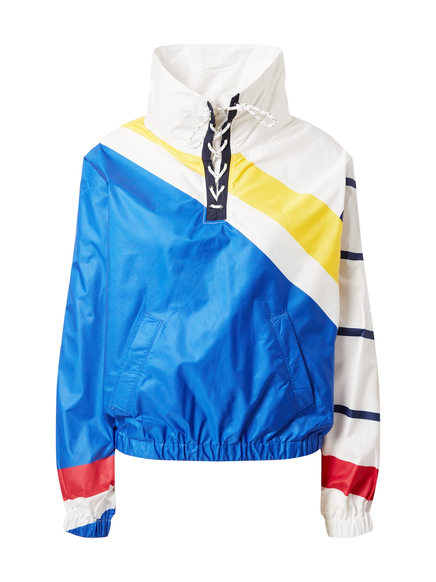 Polo Ralph Lauren Prehodna jakna  modra / rumena / mešane barve / bela