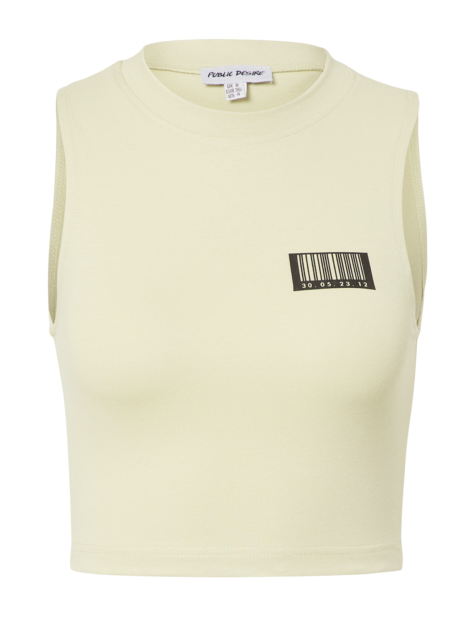 Public Desire Top  bež / črna