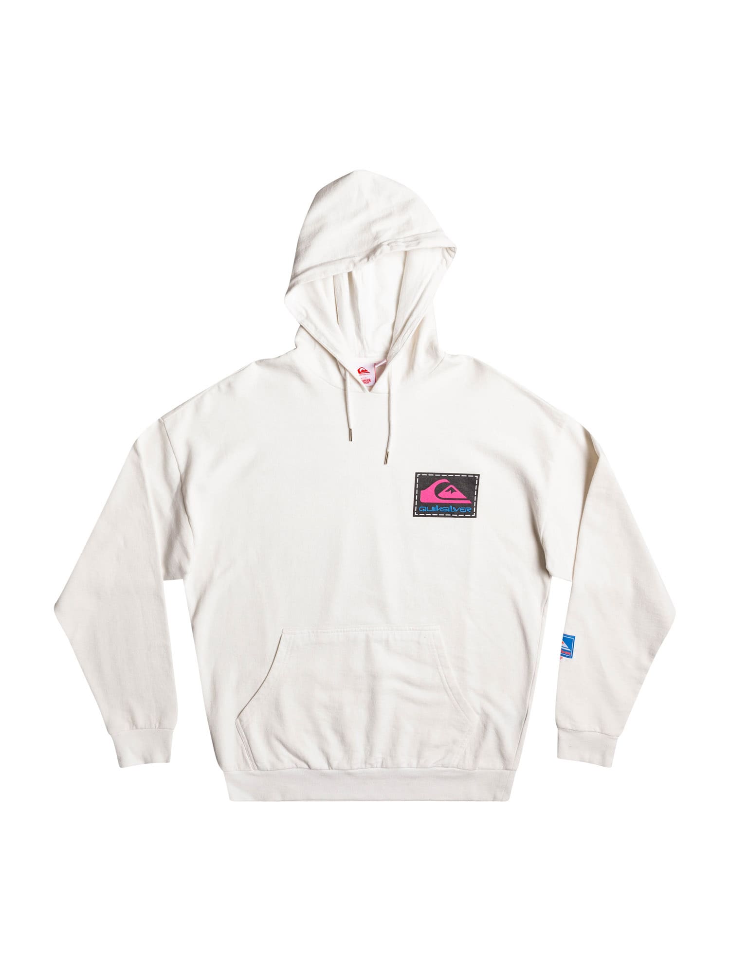 QUIKSILVER Športna majica 'RAINBOW'  modra / roza / črna / bela