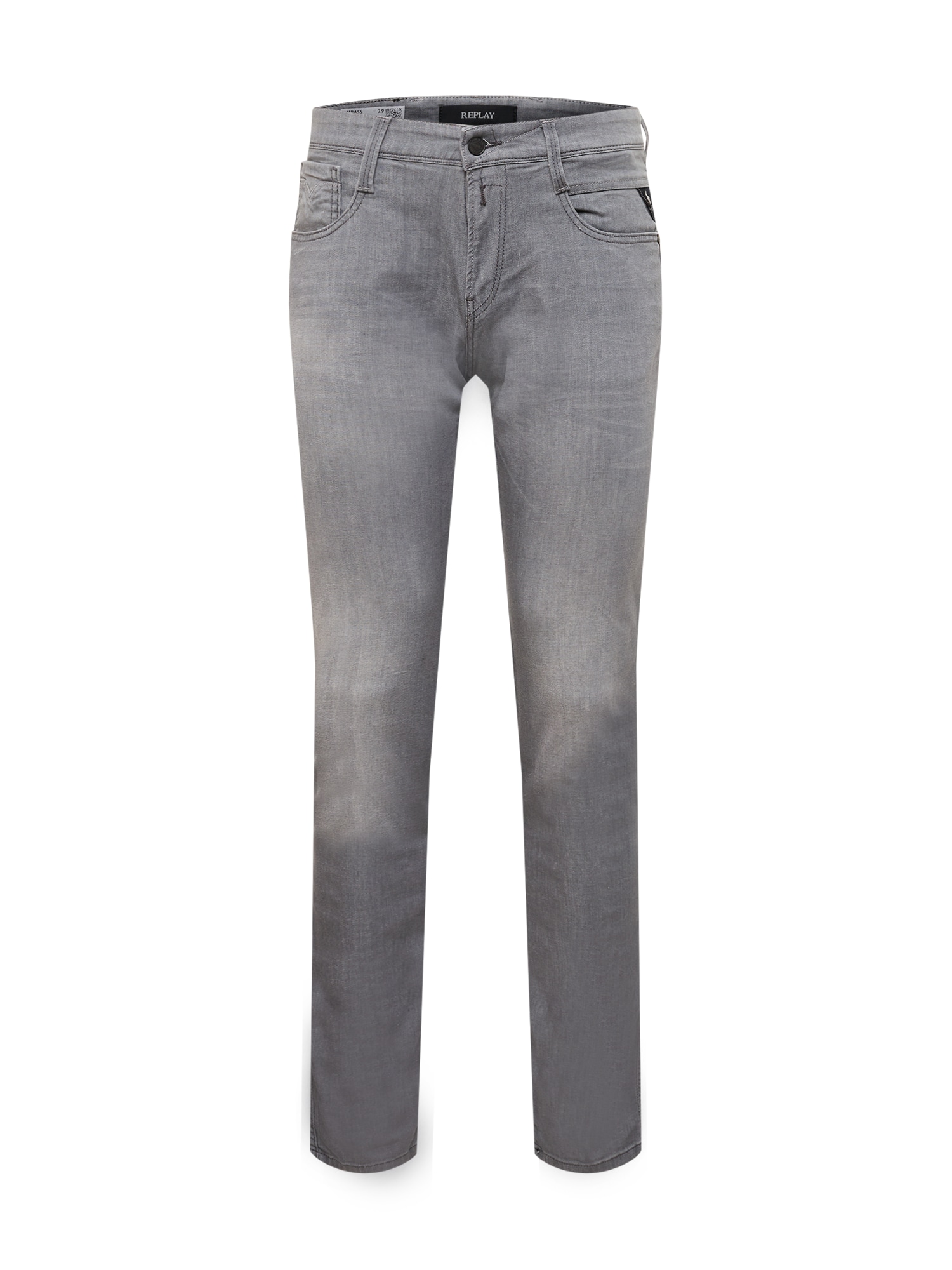 REPLAY Kavbojke 'ANBASS'  siv denim