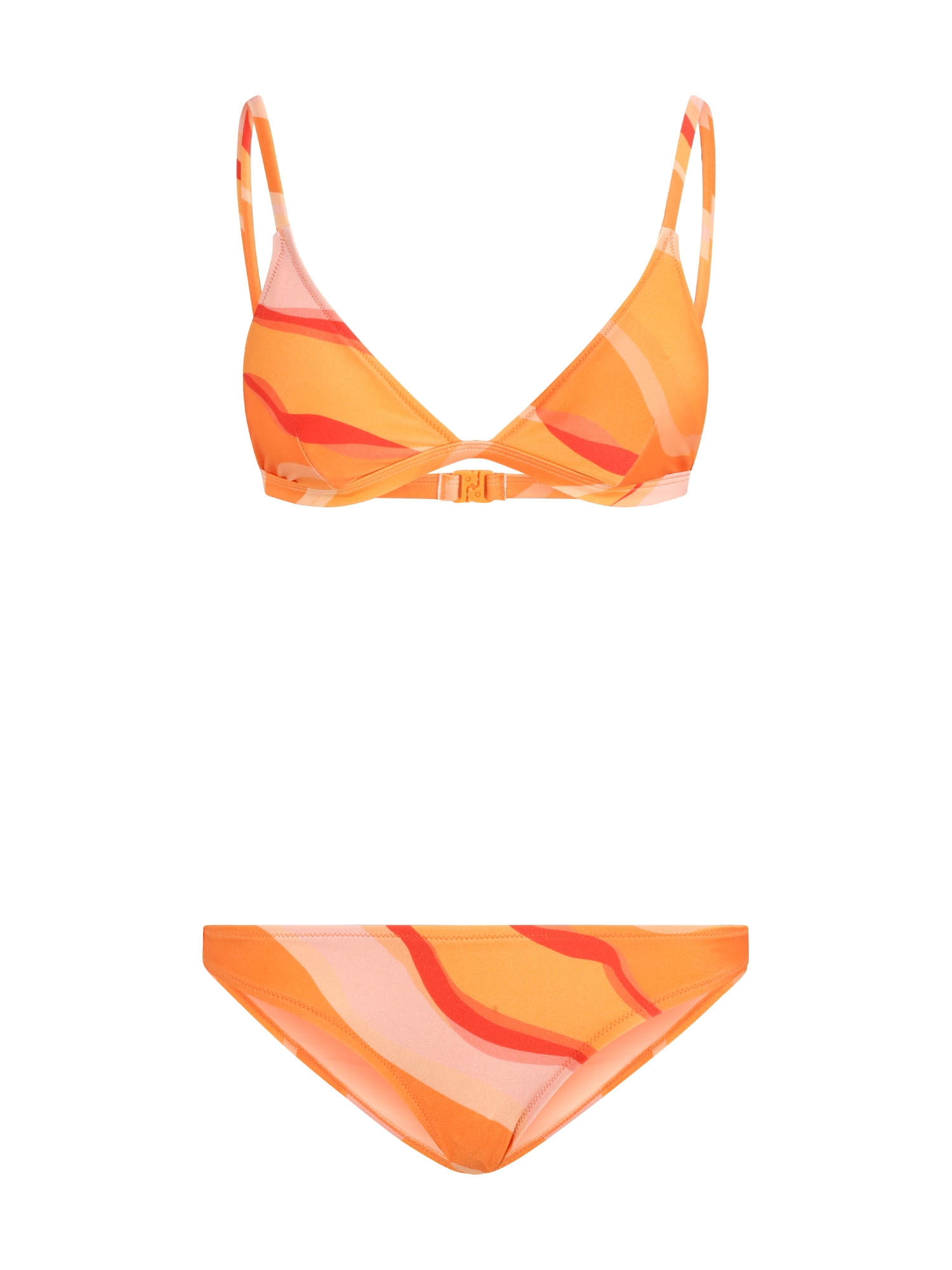 RIP CURL Bikini 'BLISS BLOOM'  oranžna / neonsko oranžna / pastelno roza