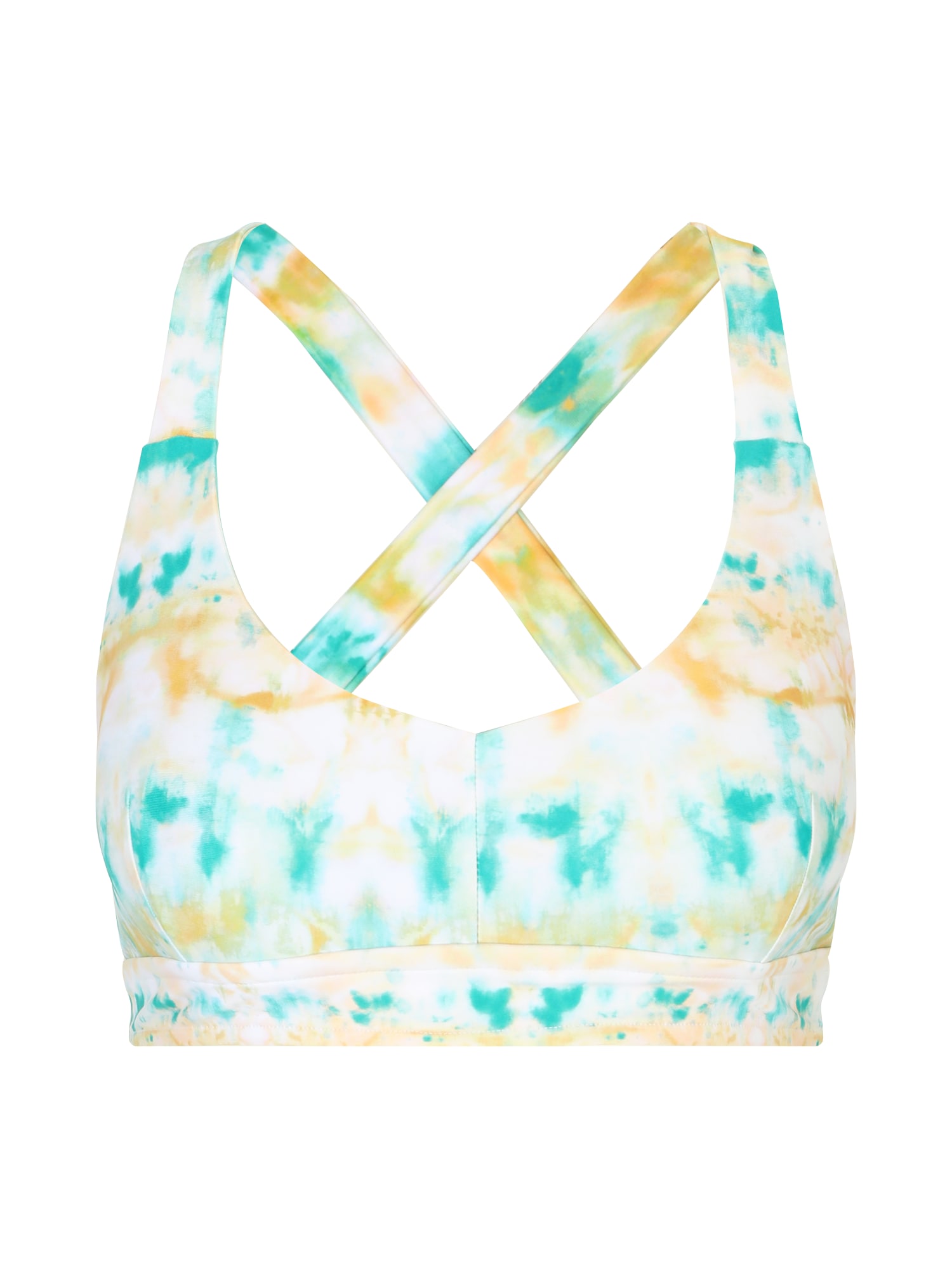 RIP CURL Bikini zgornji del 'SUMMER BREEZE MIRAGE'  voda / oranžna / bela