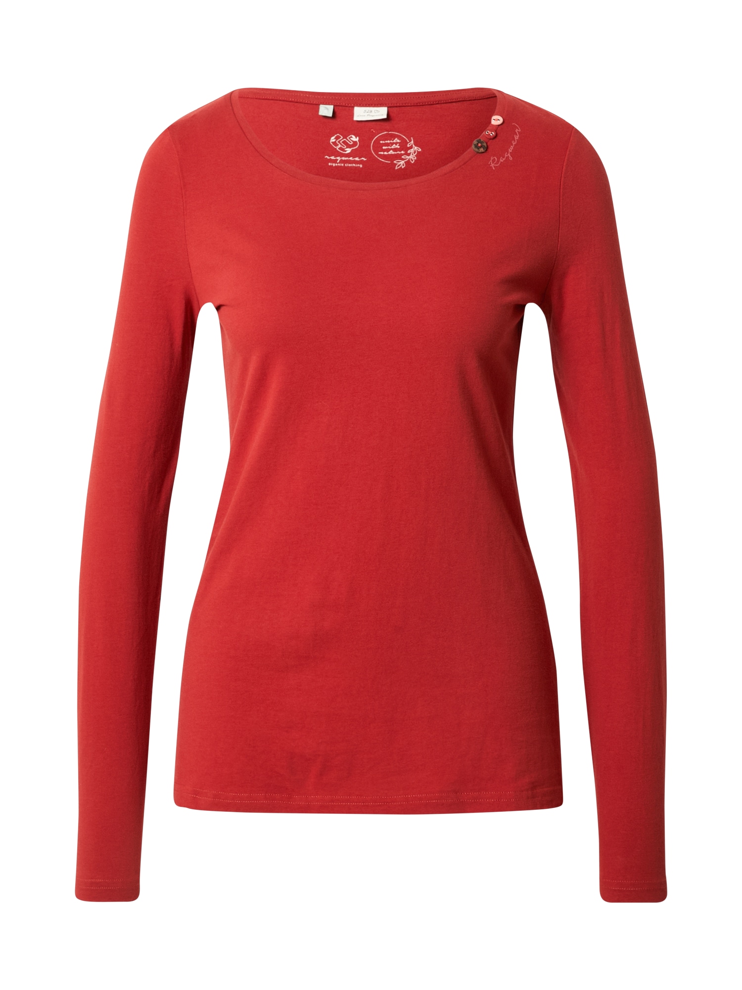 Ragwear Majica 'FLORAH'  rdeča