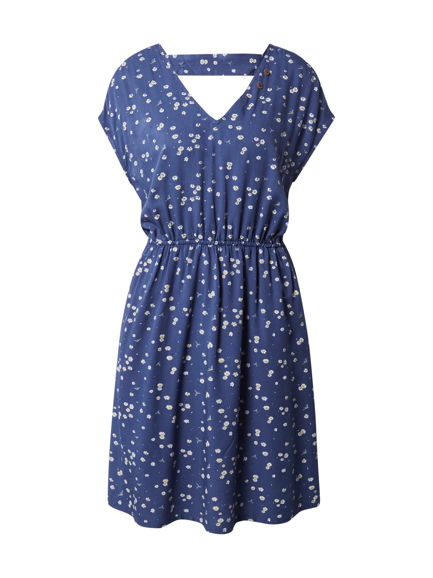 Ragwear Obleka 'FLORRENCE'  modra / svetlo rumena / bela