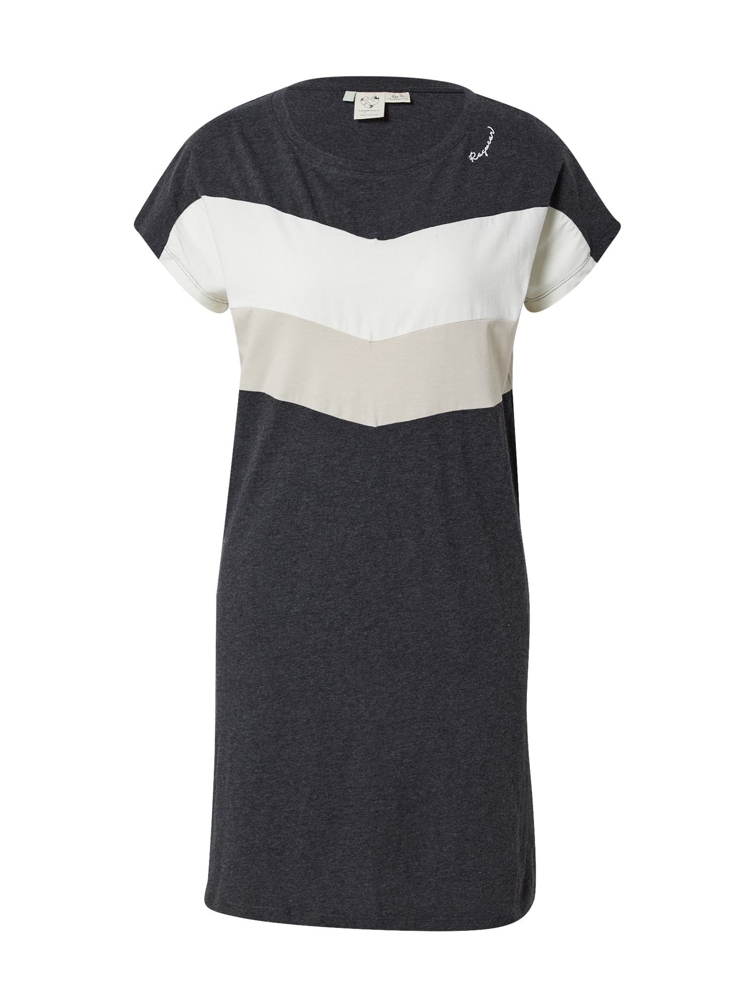Ragwear Obleka 'ONDA'  bež / temno siva / bela