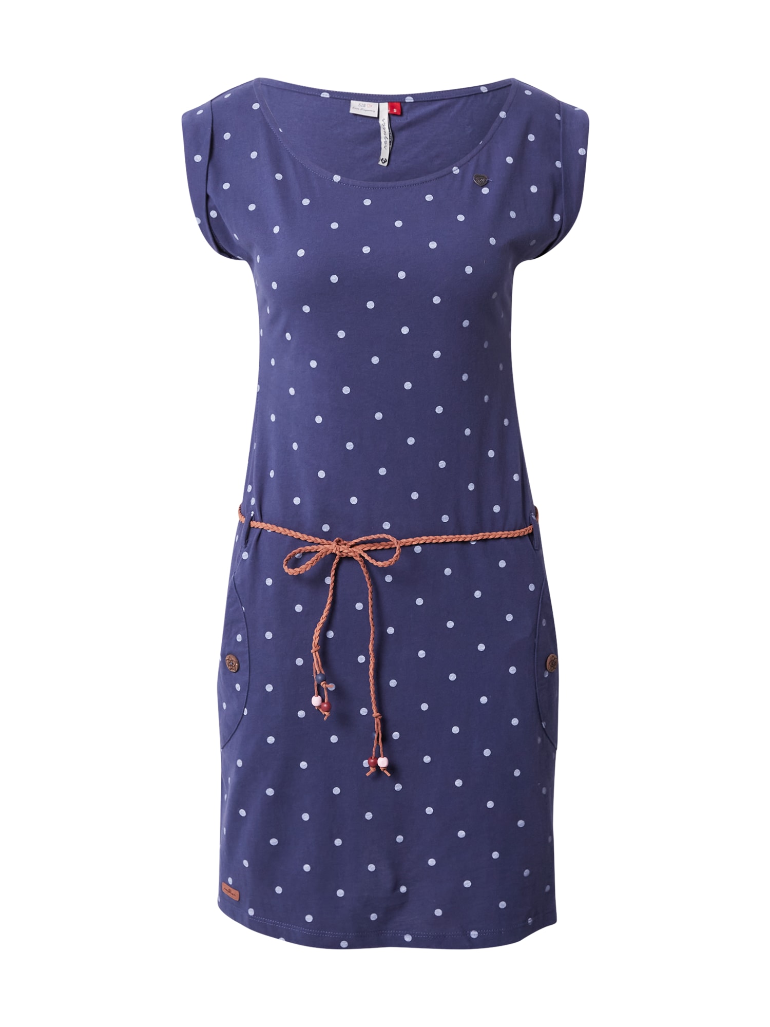 Ragwear Obleka 'Tag'  marine / svetlo rjava / bela