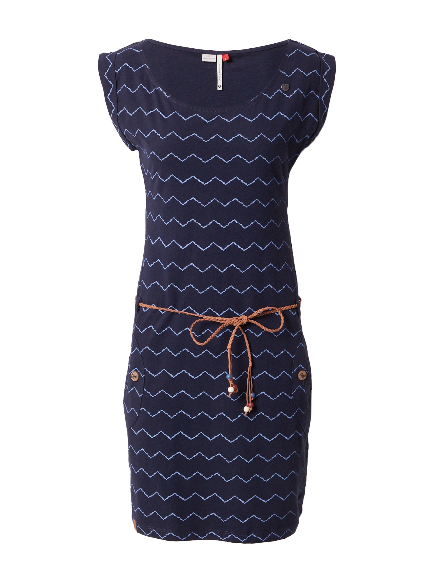 Ragwear Poletna obleka  chamois / nočno modra / svetlo modra