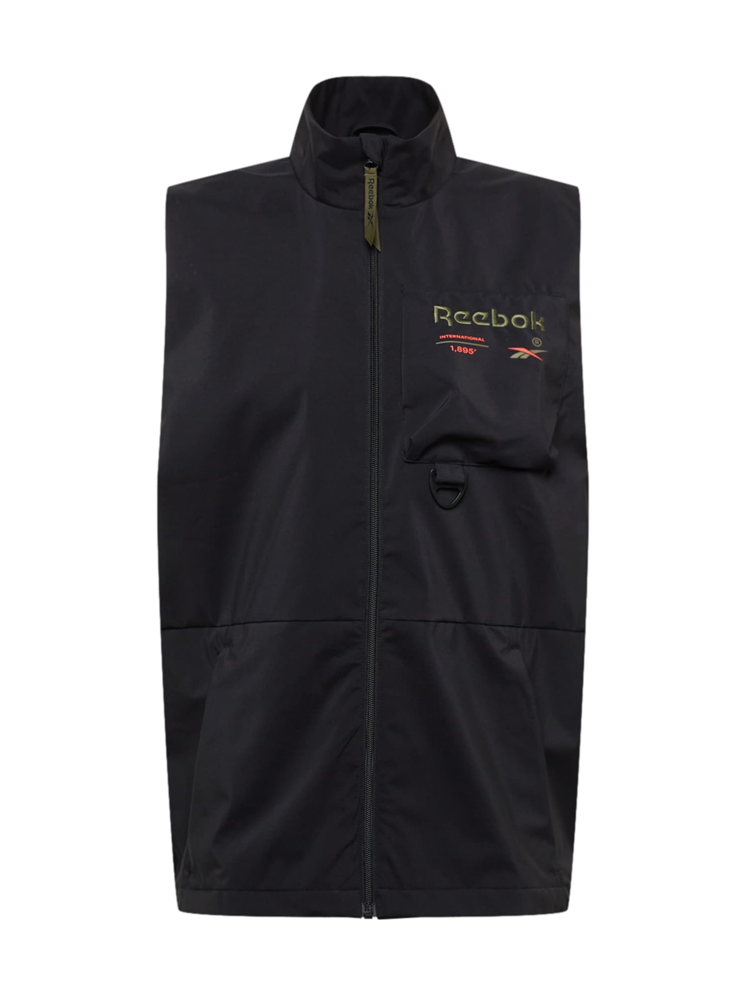 Reebok Classics Brezrokavnik  kaki / oranžna / črna