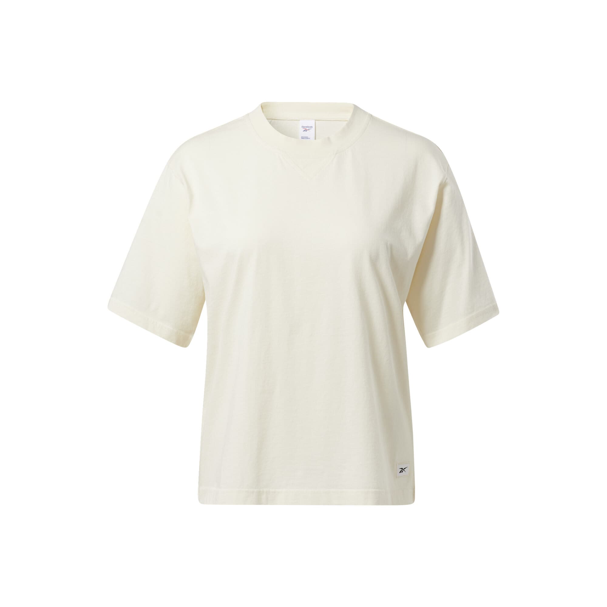 Reebok Classics Majica  črna / bela / naravno bela
