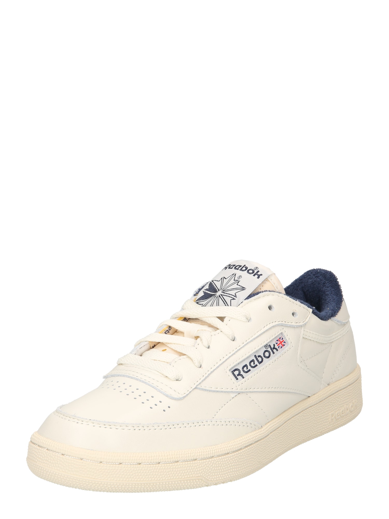 Reebok Classics Nizke superge 'Club C 85 '  kremna / modra / rdeča / off-bela