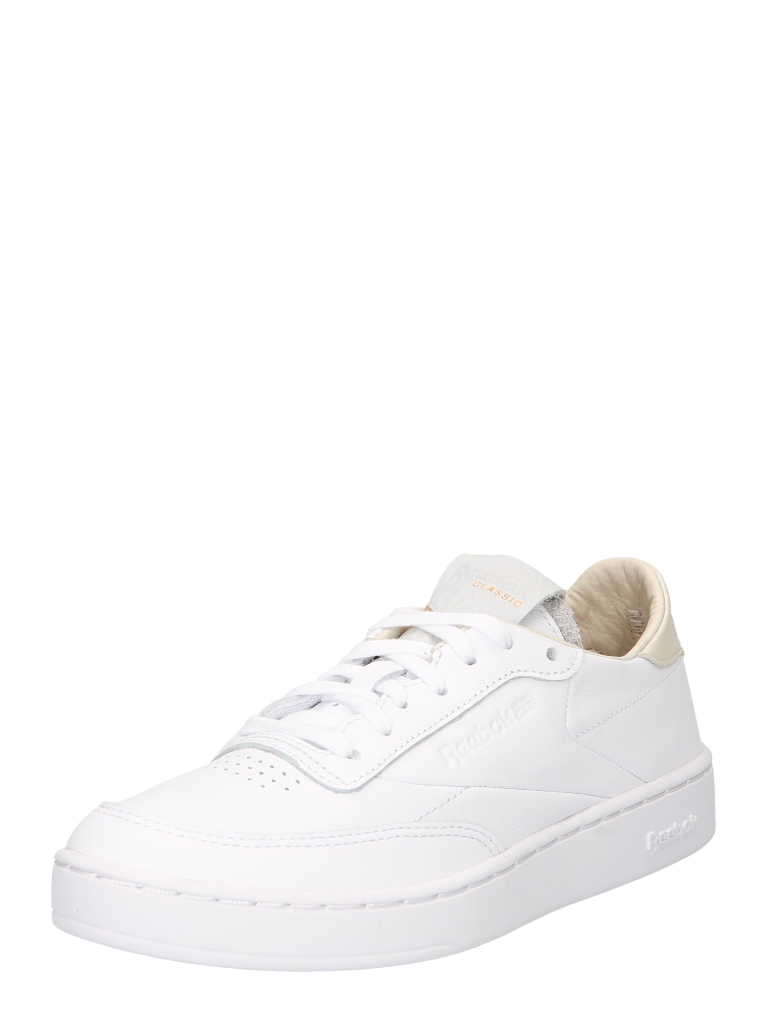 Reebok Classics Nizke superge 'Club C Clean'  ecru / zlata / off-bela