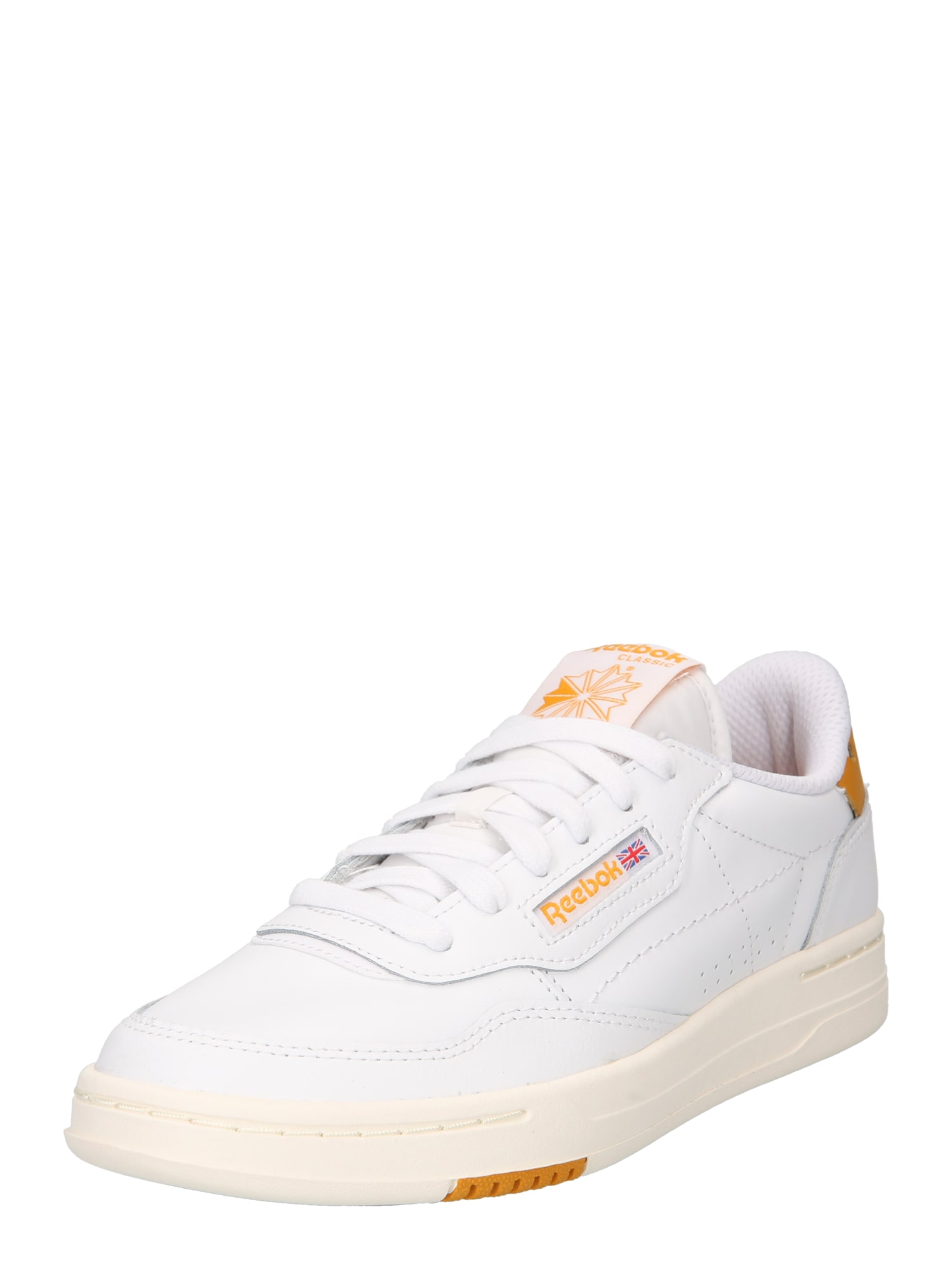 Reebok Classics Nizke superge 'Court Peak'  rumena / bela