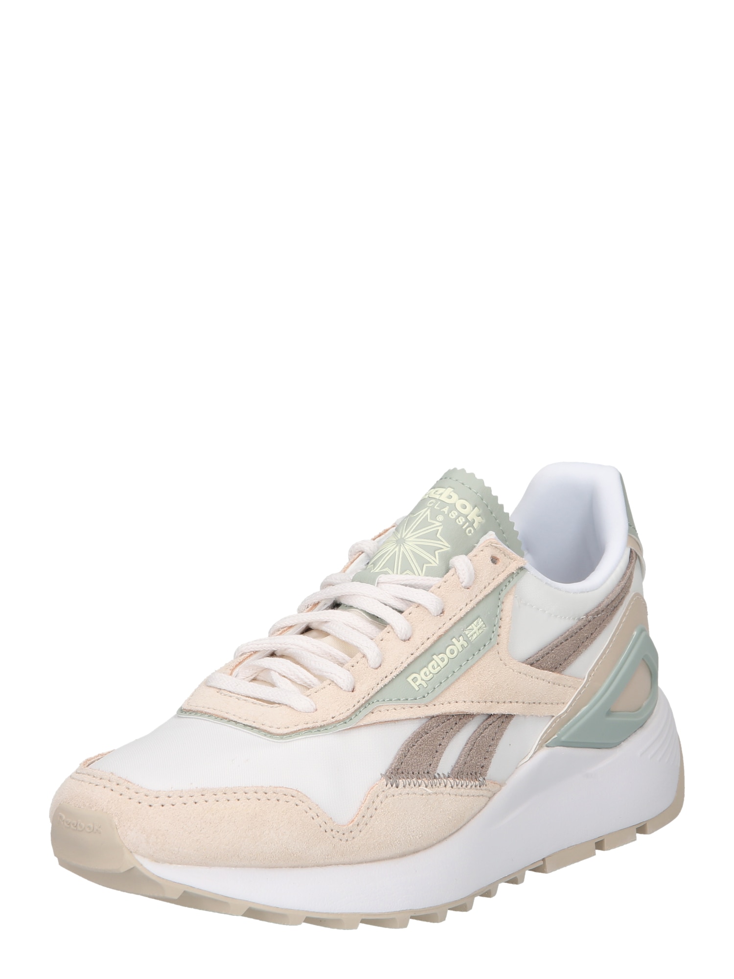Reebok Classics Nizke superge  bež / svetlo siva / off-bela