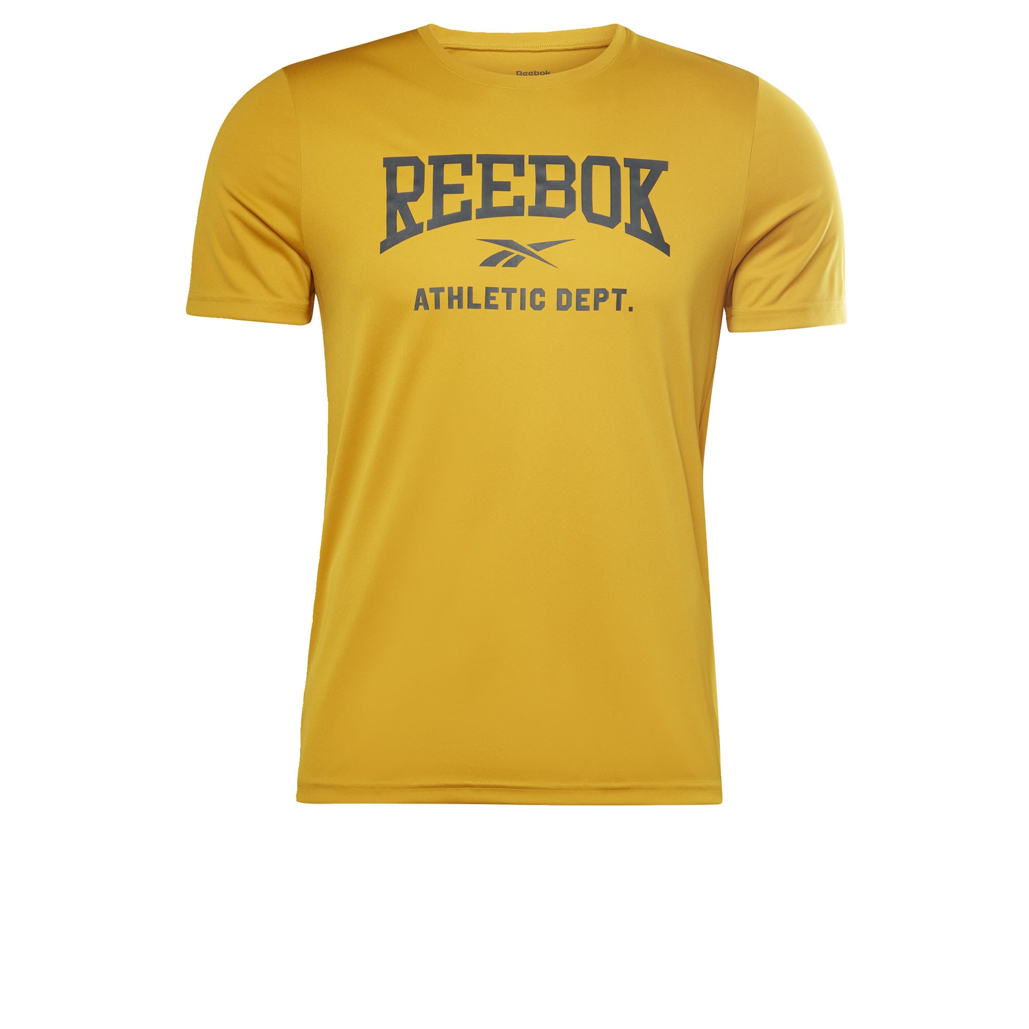 Reebok Sport Funkcionalna majica  rumena / črna