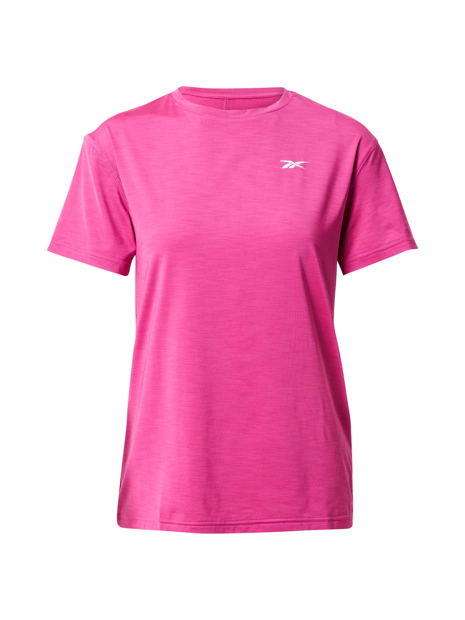 Reebok Sport Funkcionalna majica  temno roza / bela