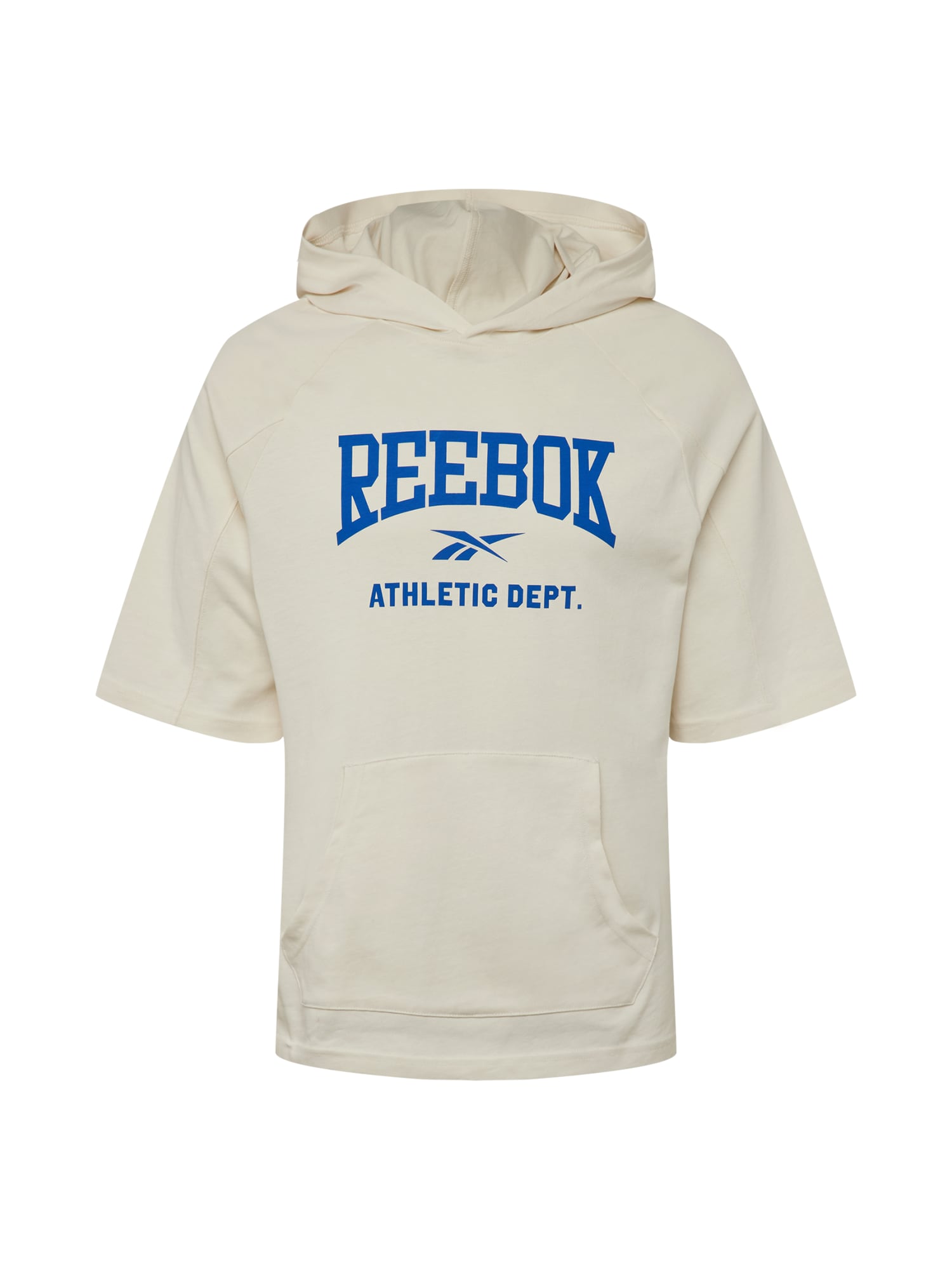 Reebok Sport Športna majica  kremna / modra / črna