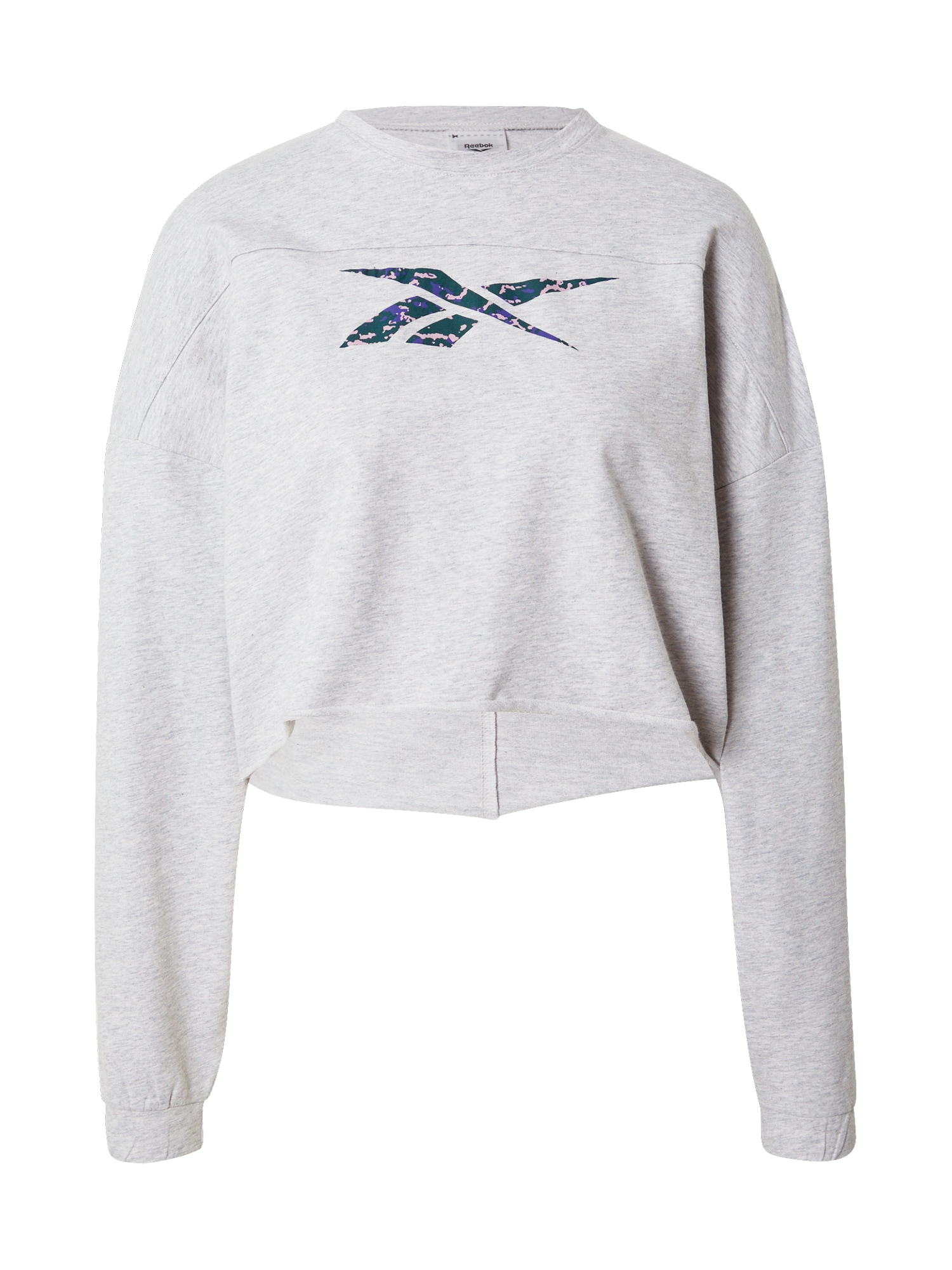Reebok Sport Športna majica  pegasto siva / mešane barve