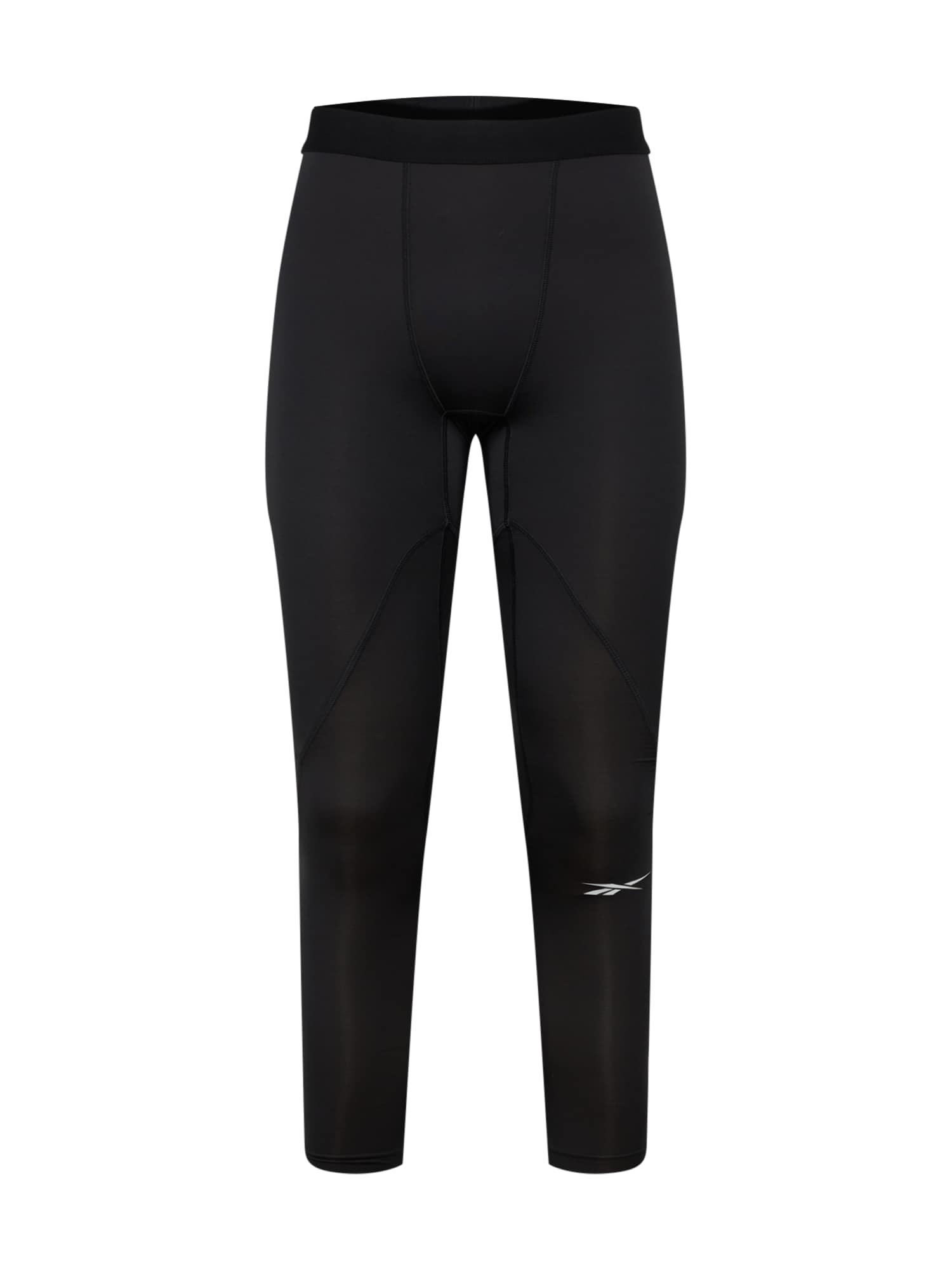 Reebok Sport Športne hlače  črna / bela