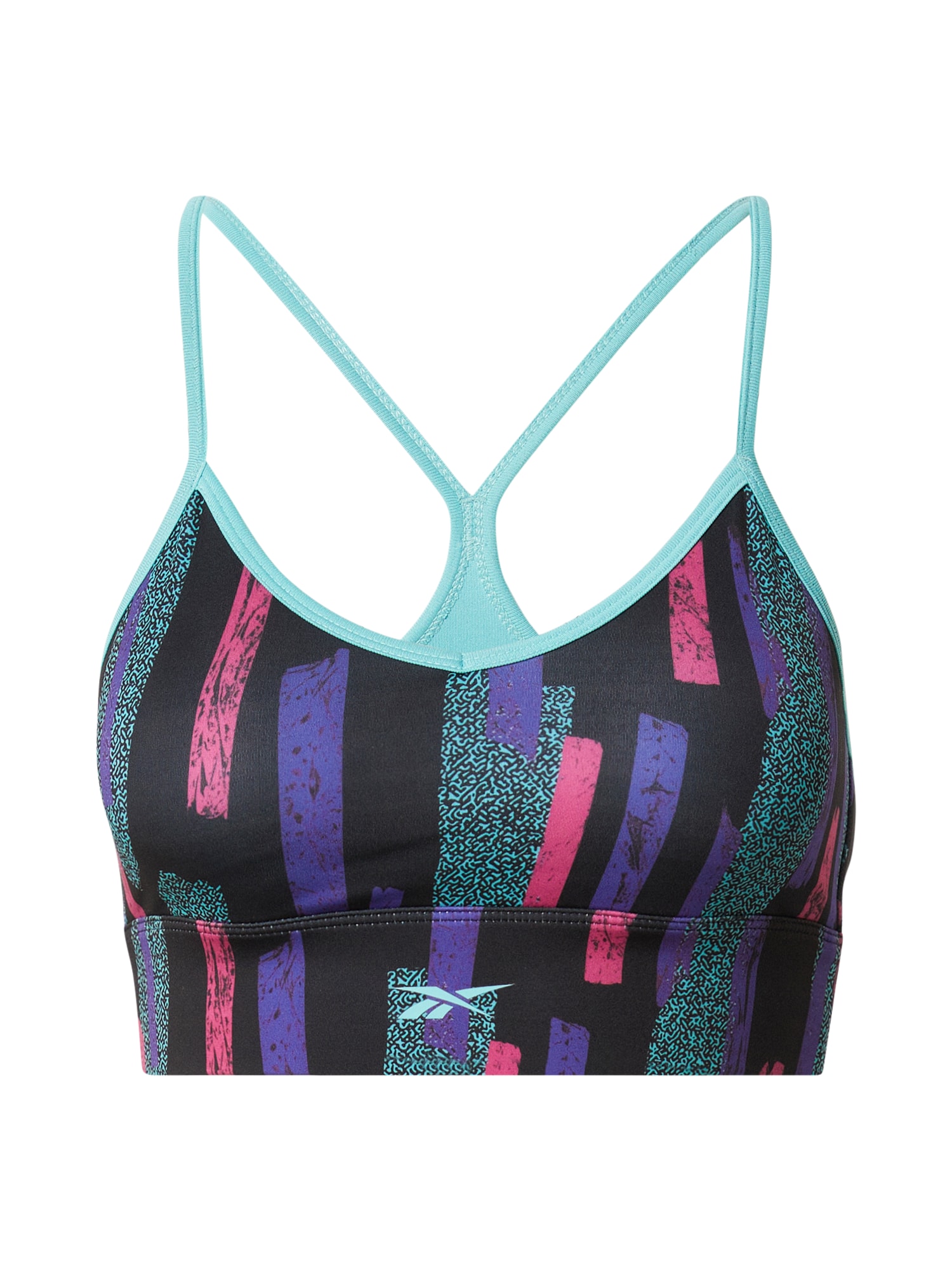 Reebok Sport Športni nederček 'MYT'  modra / lila / roza / črna