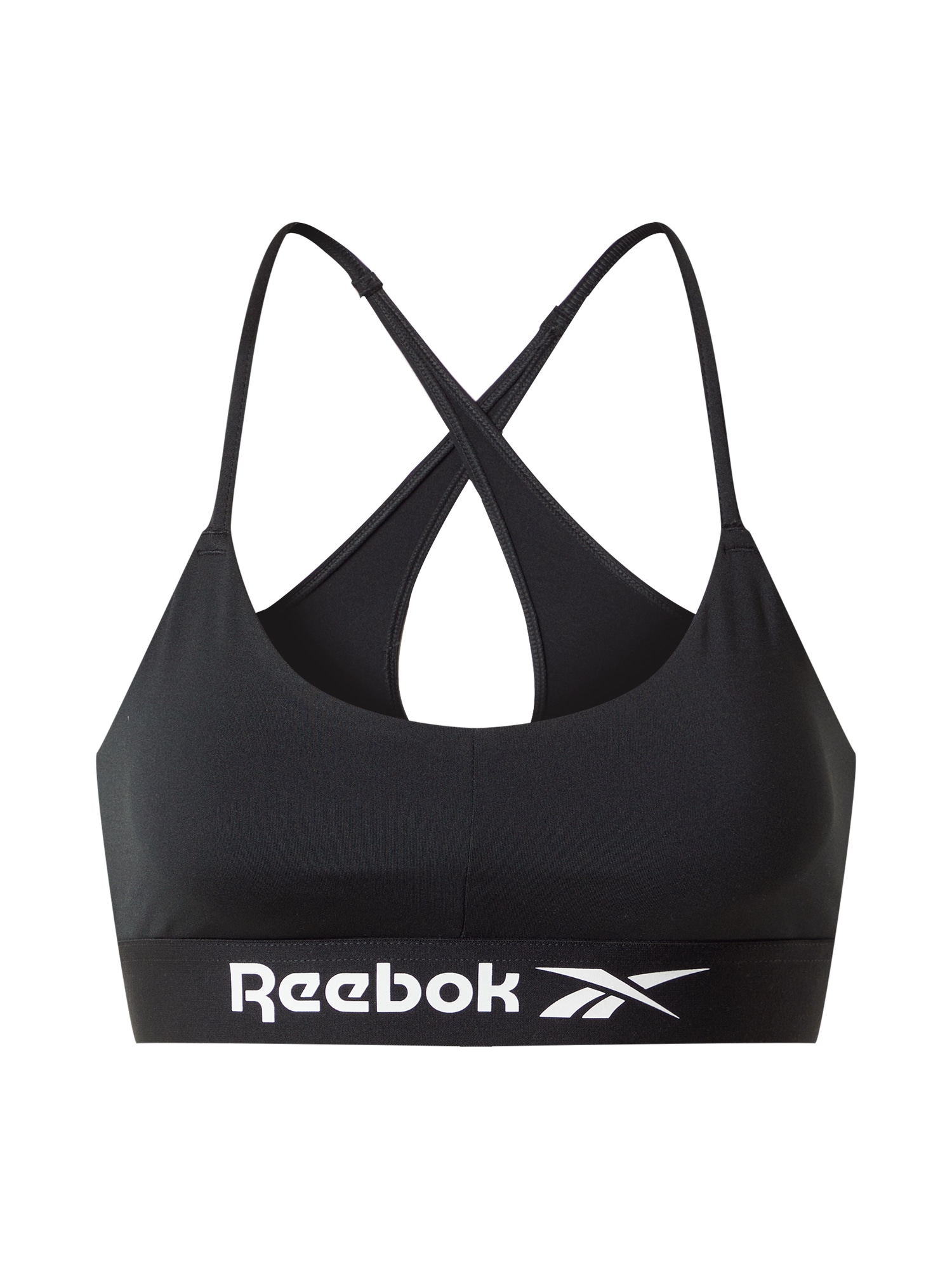 Reebok Sport Športni nederček  črna / bela