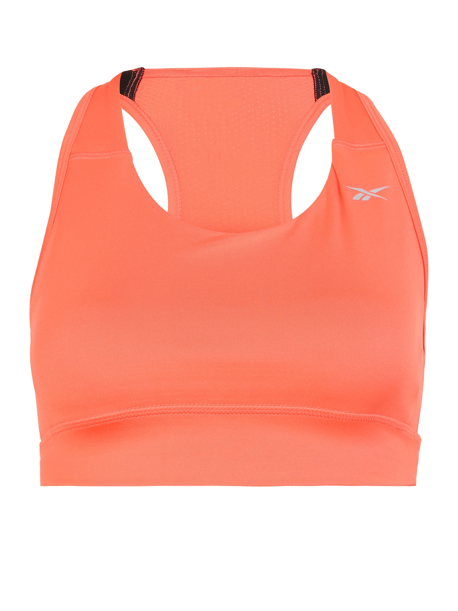 Reebok Sport Športni nederček  oranžna / srebrna