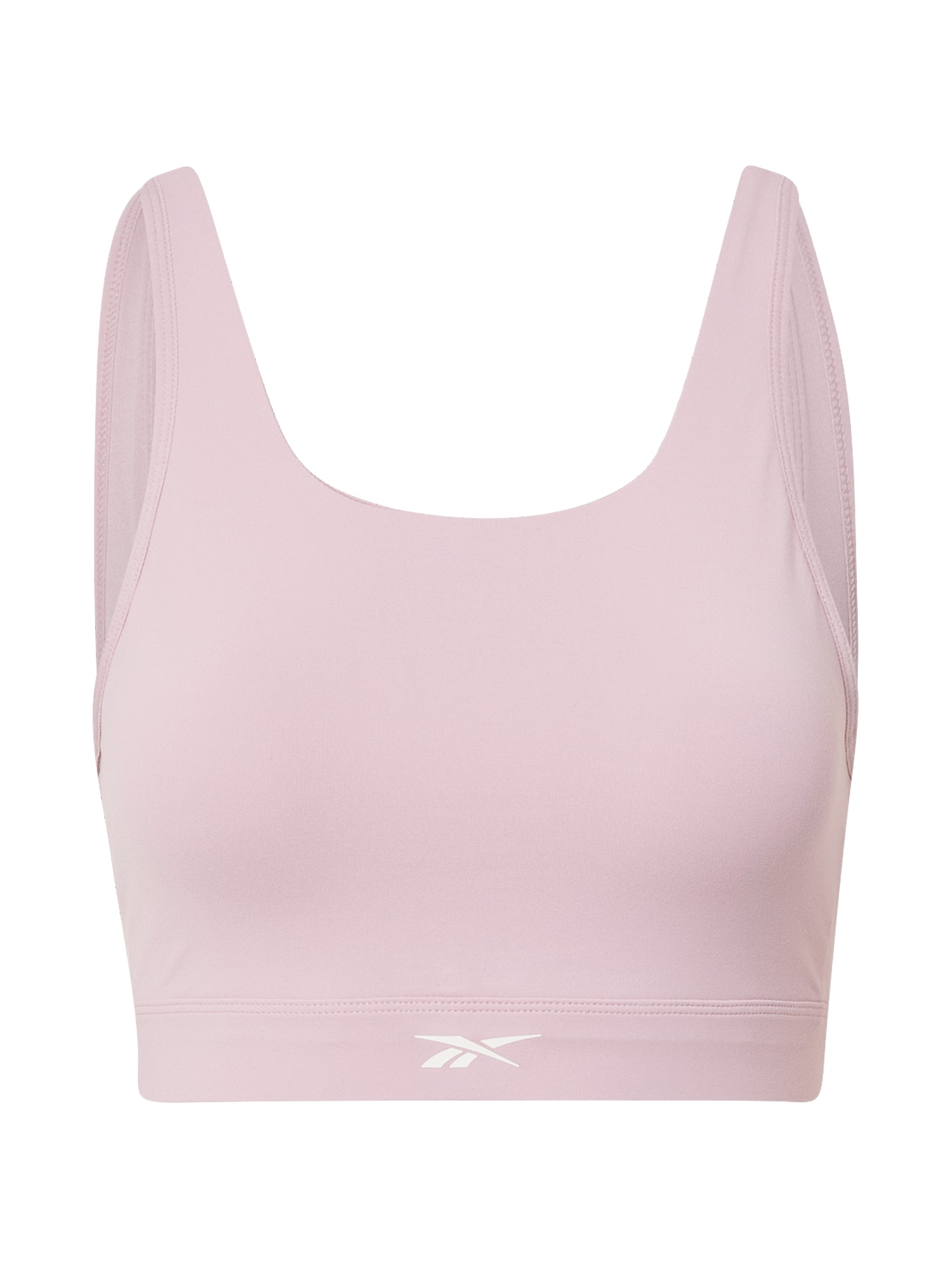 Reebok Sport Športni nederček  pastelno lila / bela