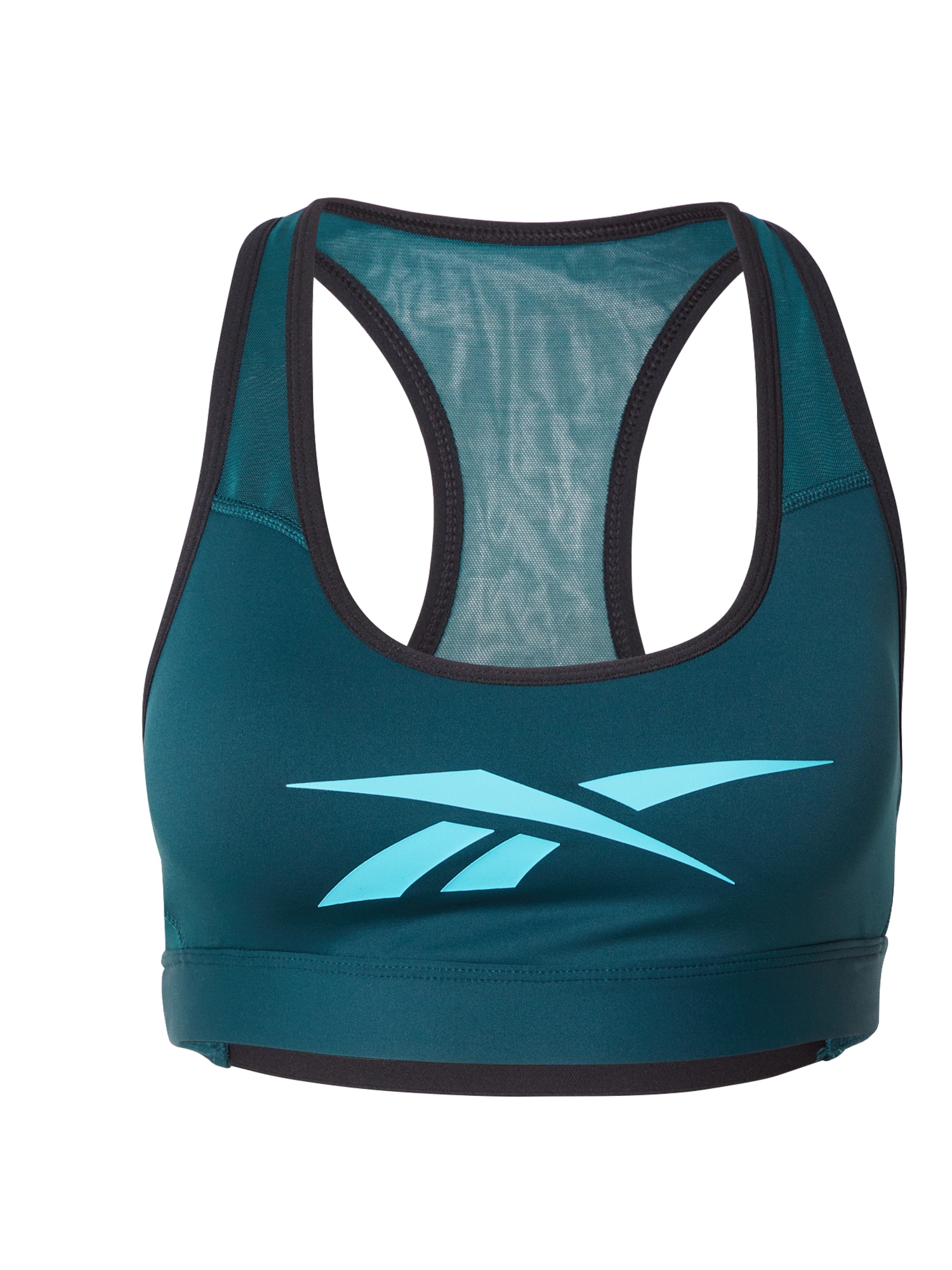 Reebok Sport Športni nederček  svetlo modra / petrol / črna