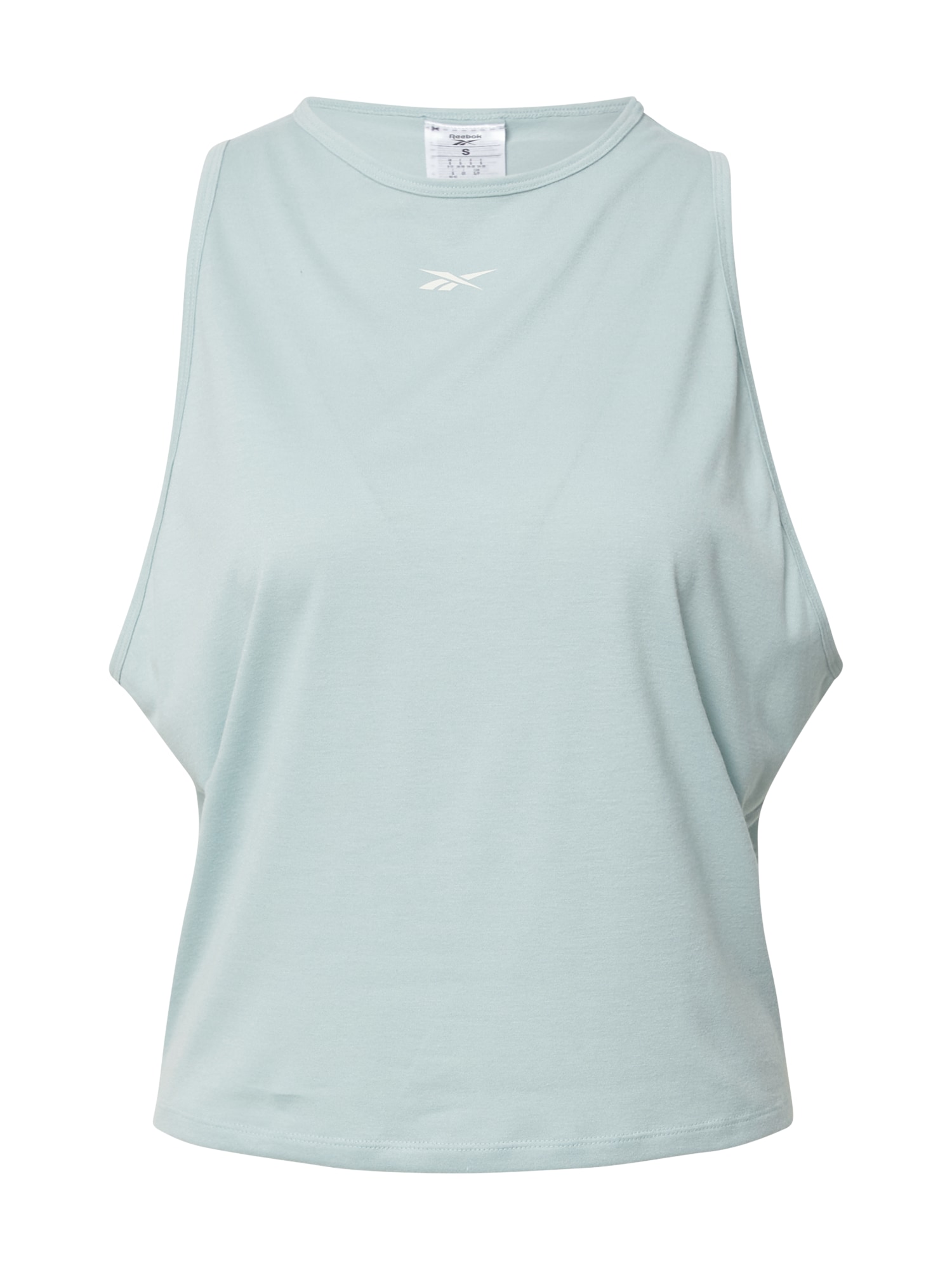 Reebok Sport Športni top  siva / bela
