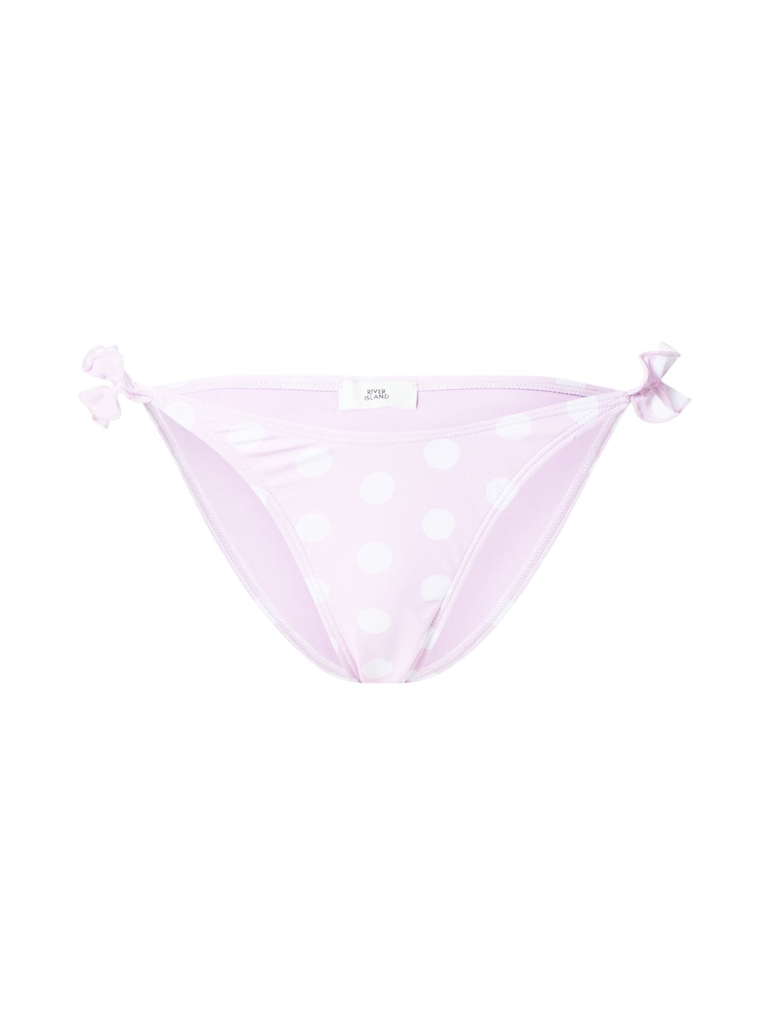 River Island Bikini hlačke  svetlo lila / bela