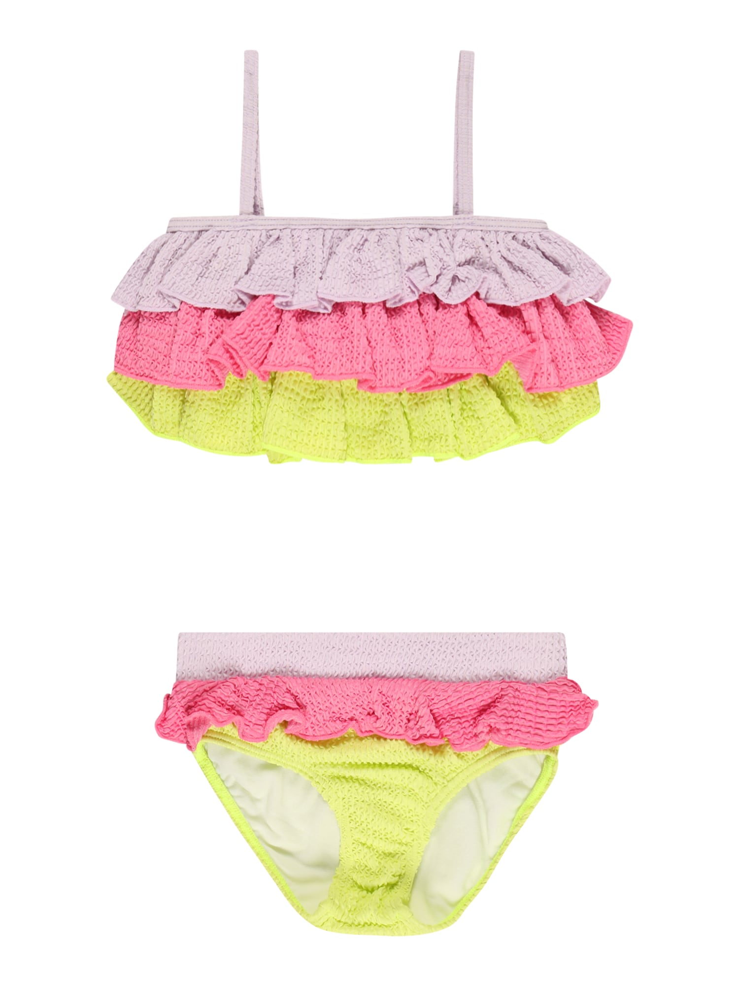 River Island Bikini  neonsko rumena / roza / pastelno roza