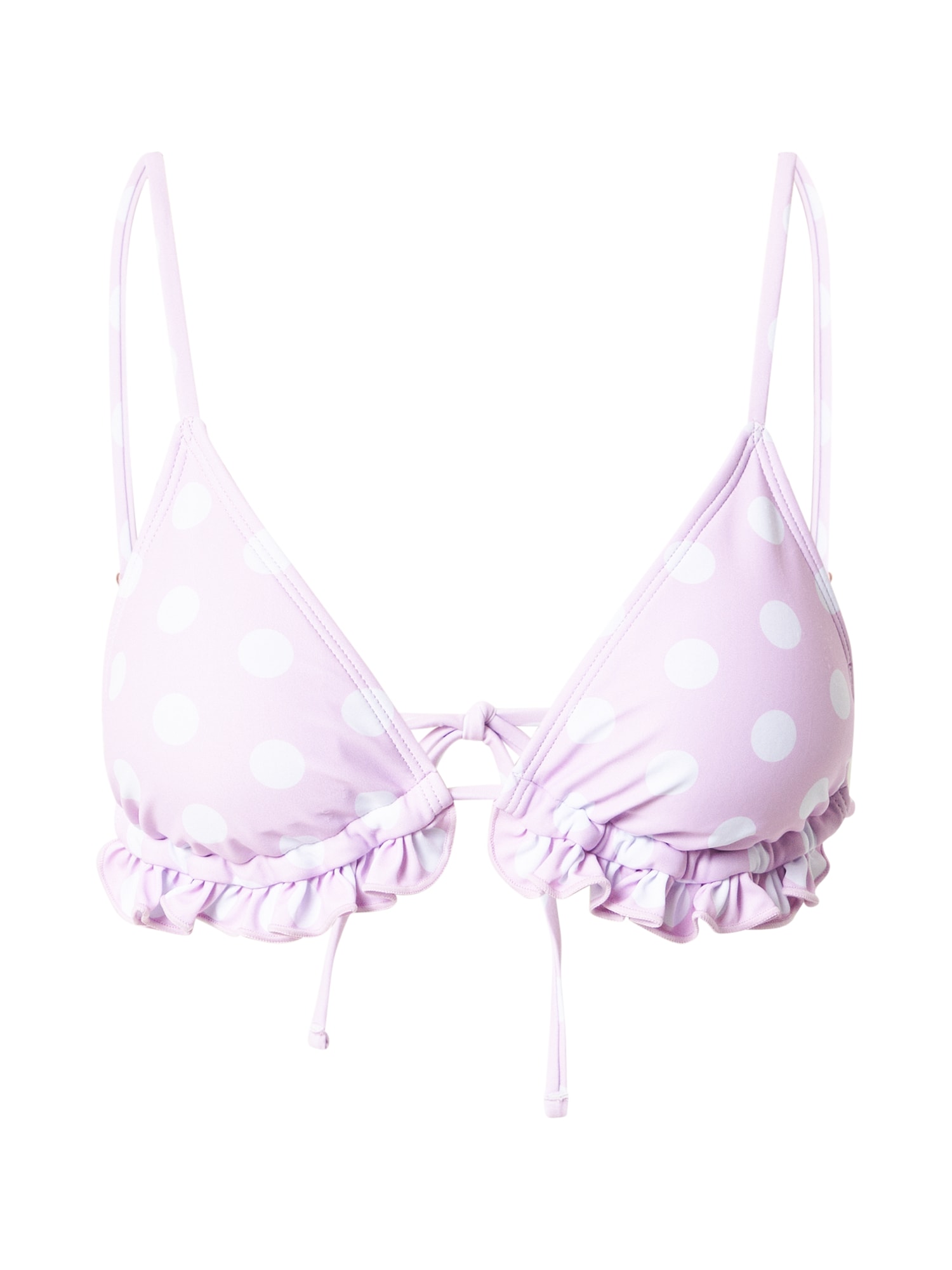 River Island Bikini zgornji del  svetlo lila / bela