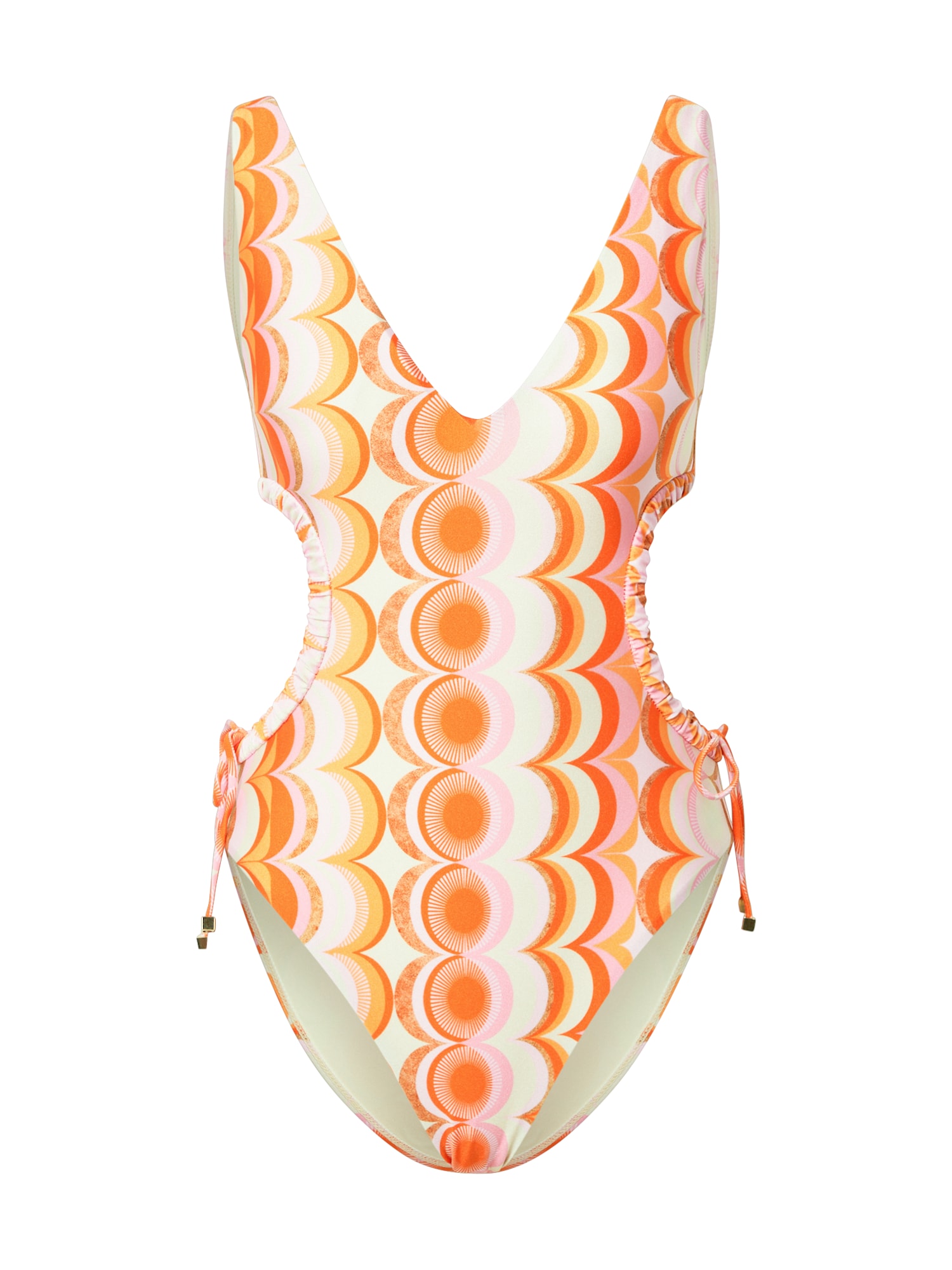 River Island Enodelne kopalke  mešane barve / oranžna