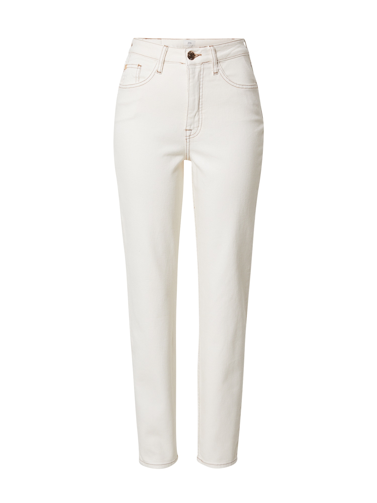 River Island Kavbojke 'DONNA'  naravno bela