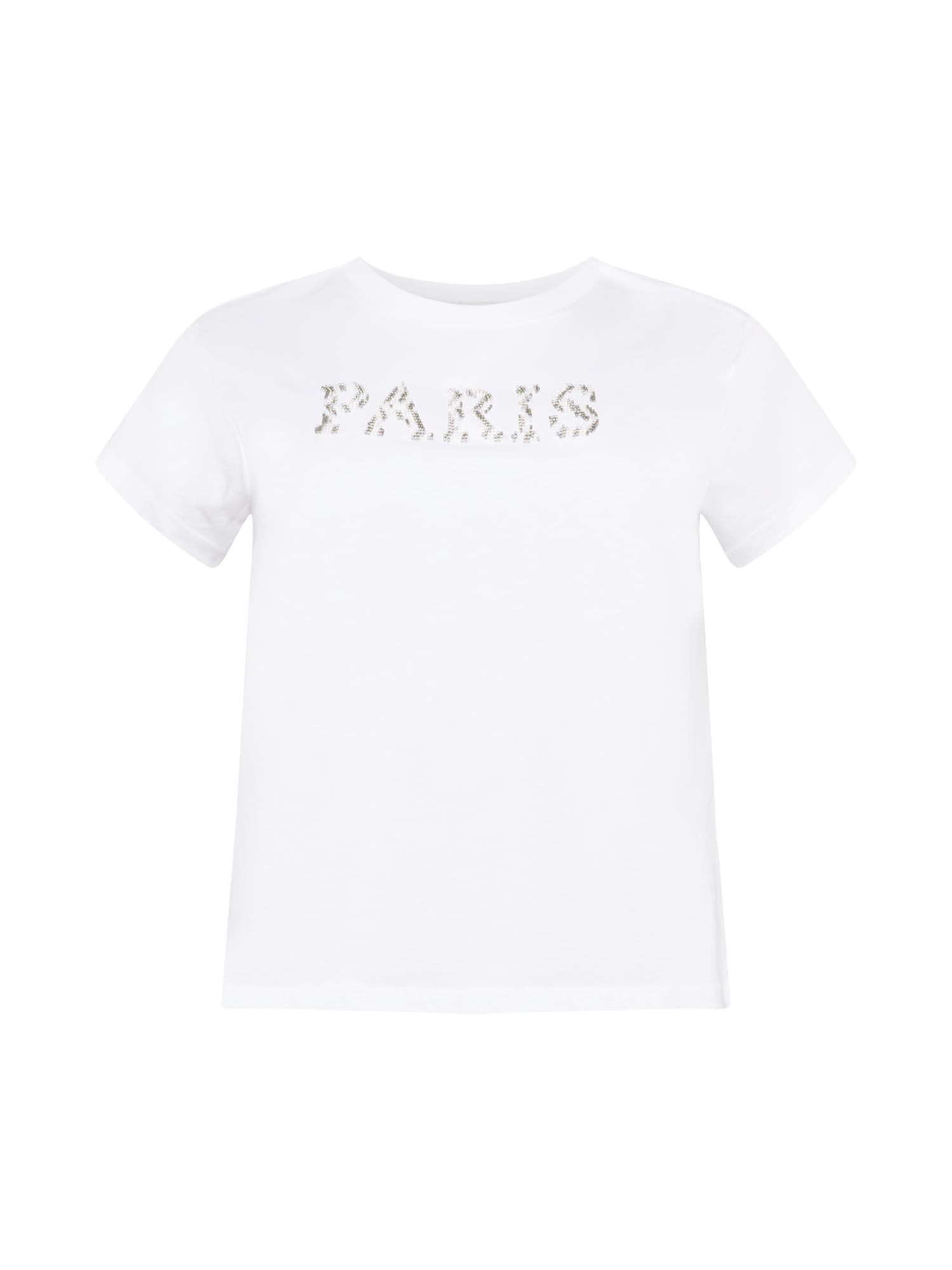 River Island Plus Majica  siva / bela