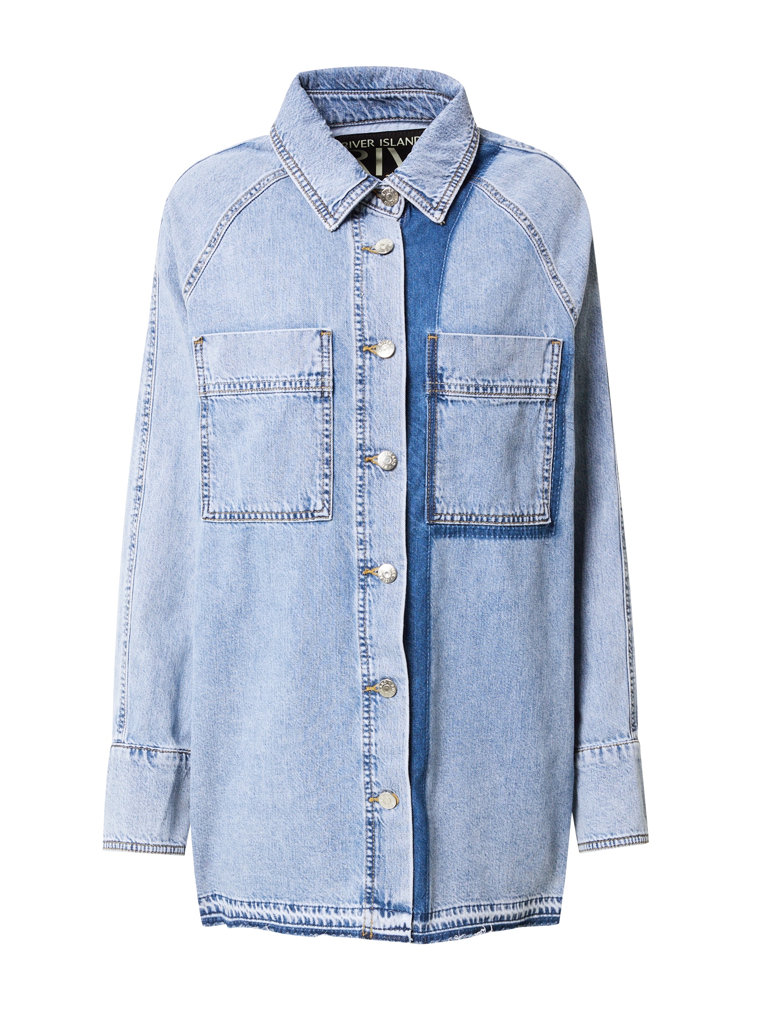 River Island Prehodna jakna  moder denim