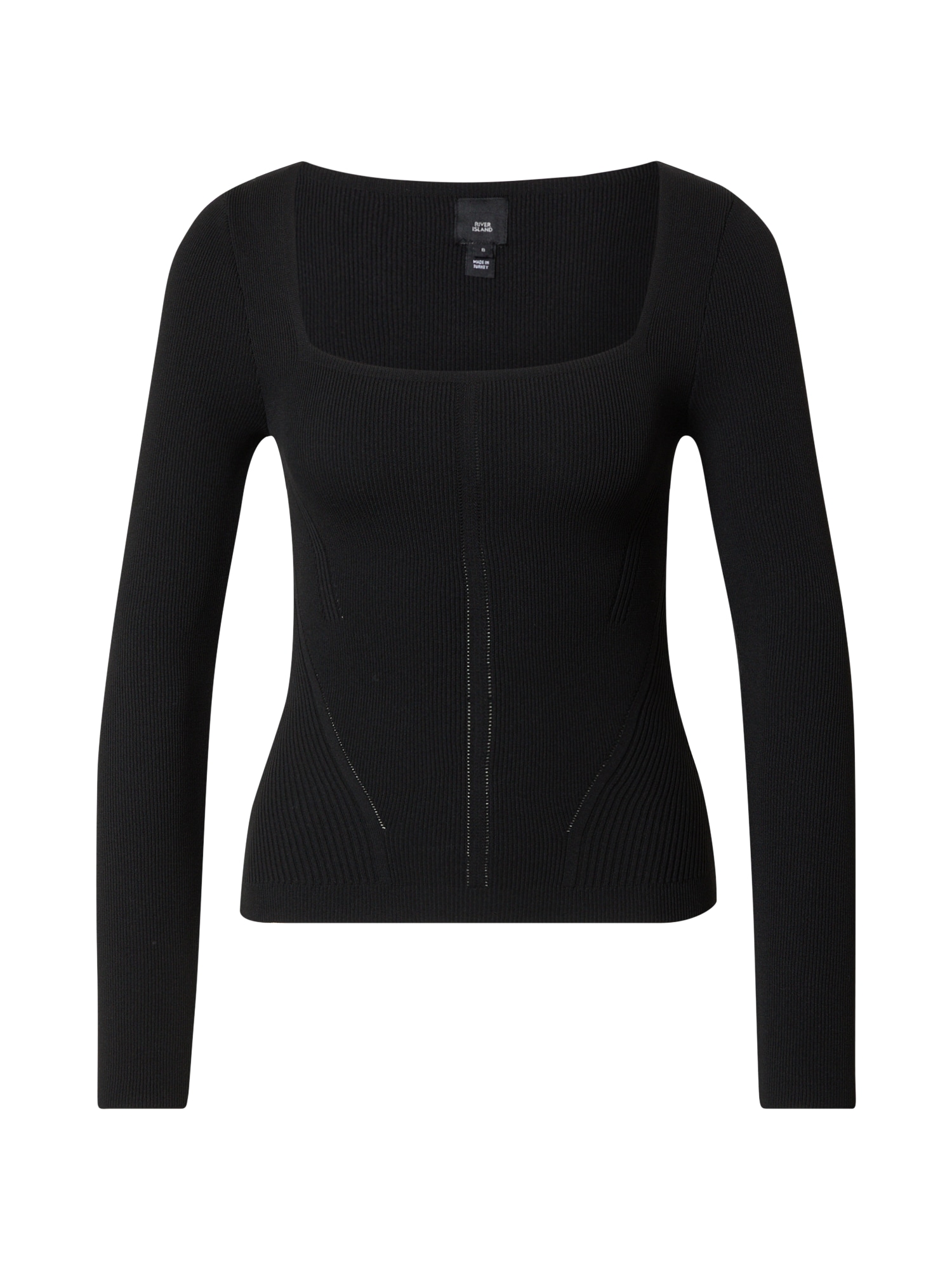 River Island Pulover  črna