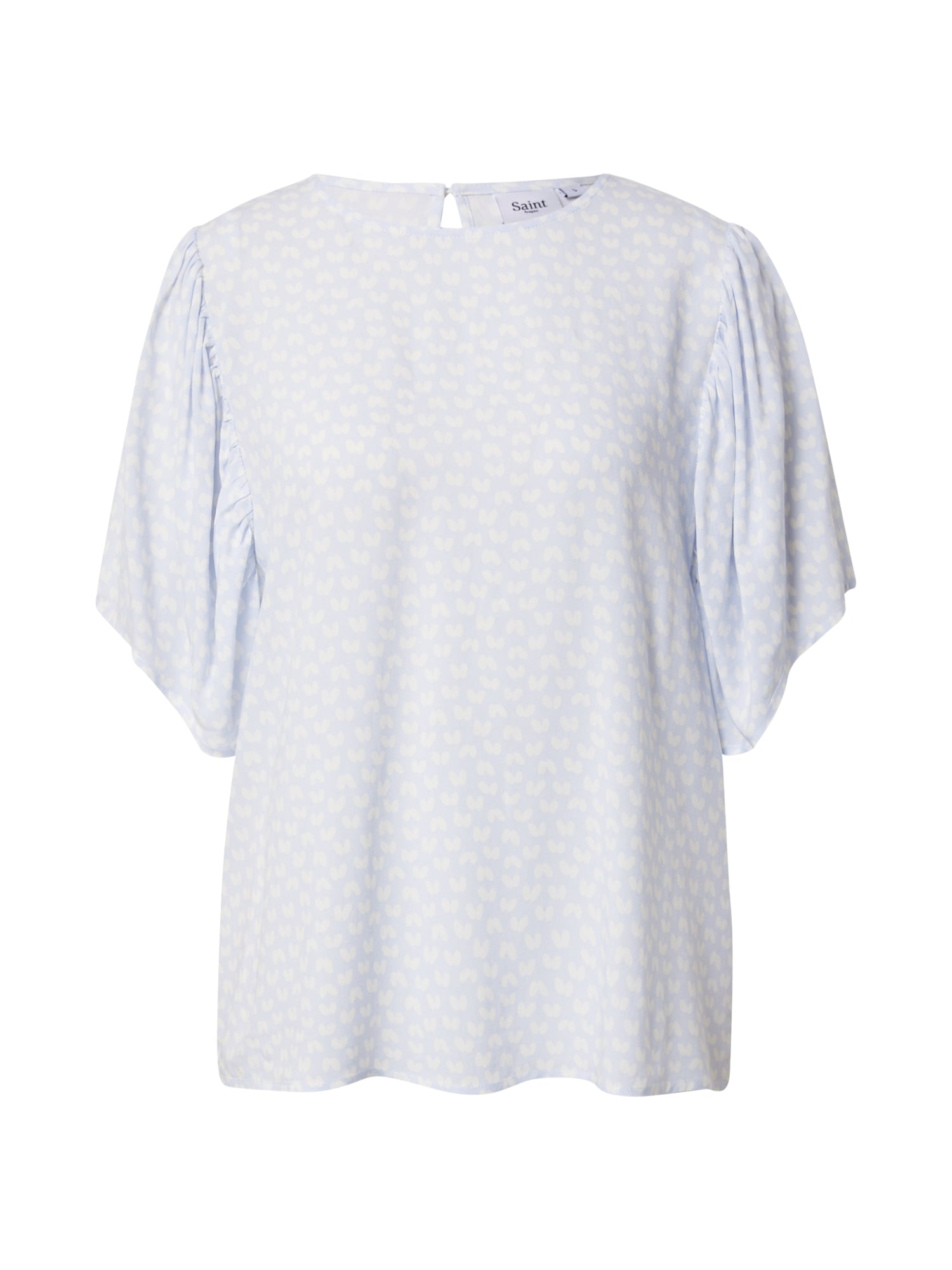 SAINT TROPEZ Bluza 'May'  svetlo modra / bela